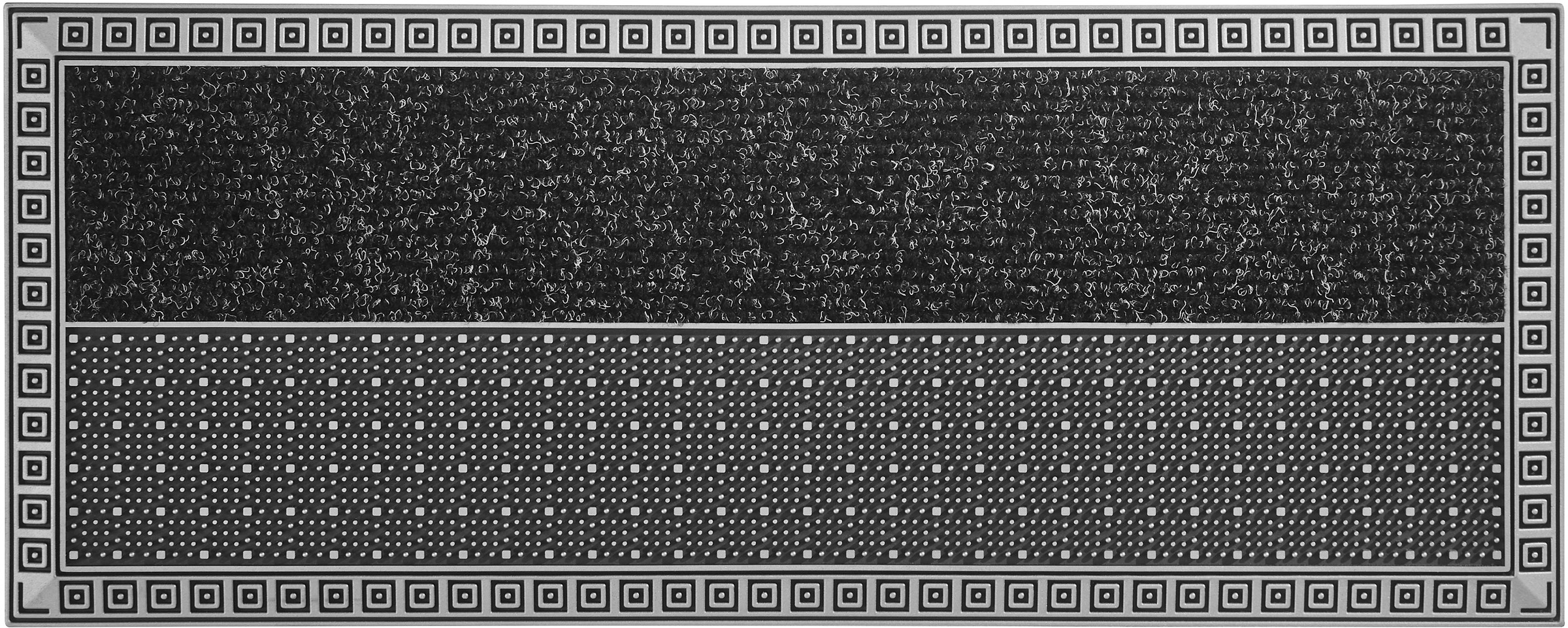 Home2Fashion Fußmatte »CenterClean XL - Squares«, rechteckig, 8 mm Höhe, sc günstig online kaufen