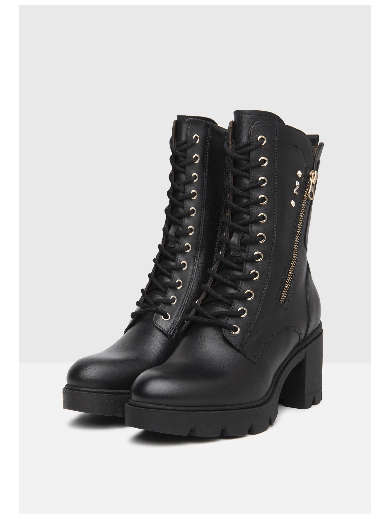 Nero Giardini High-Heel-Stiefelette »Nero Giardini Stiefelette Leder«