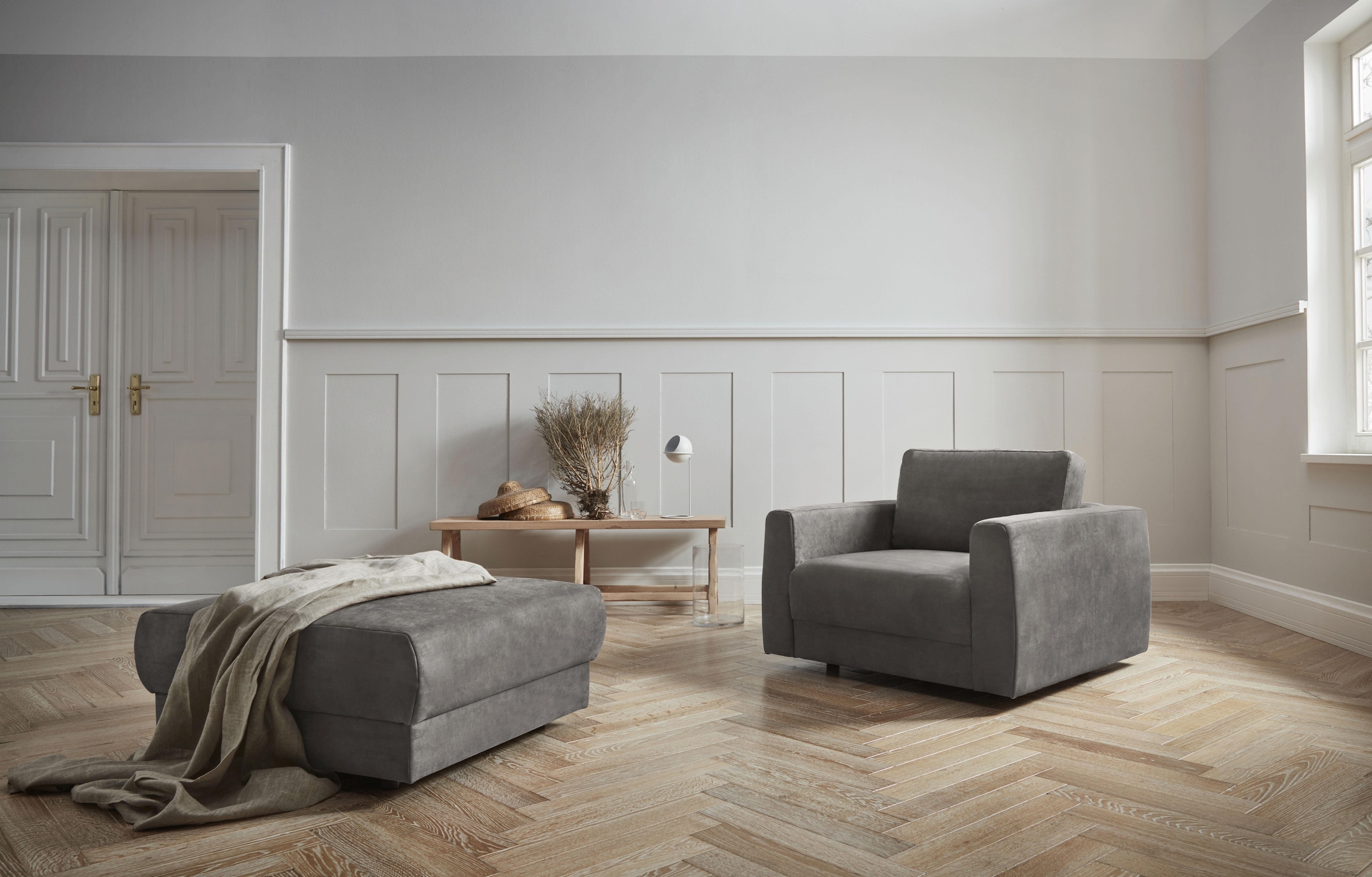 andas Sessel »Hobro Loungesessel«, in 3 Bezugsqualitäten in vielen Farben, Design by Morten Georgsen
