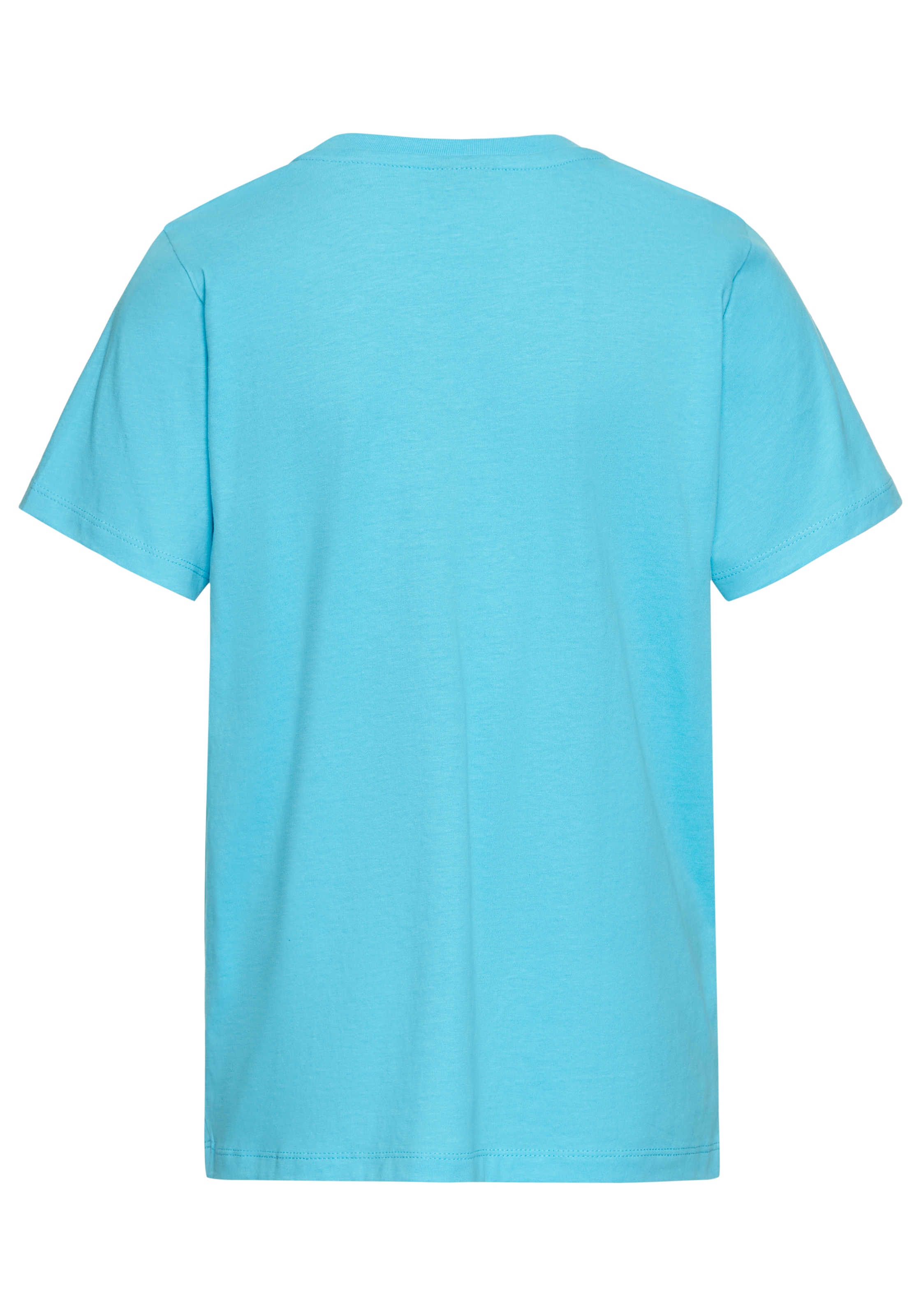 DELMAO T-Shirt »mit Logo-Print für Jungen«, Kurzarm, Basic-Passform, mit Logodruck, Rundhalsausschnitt