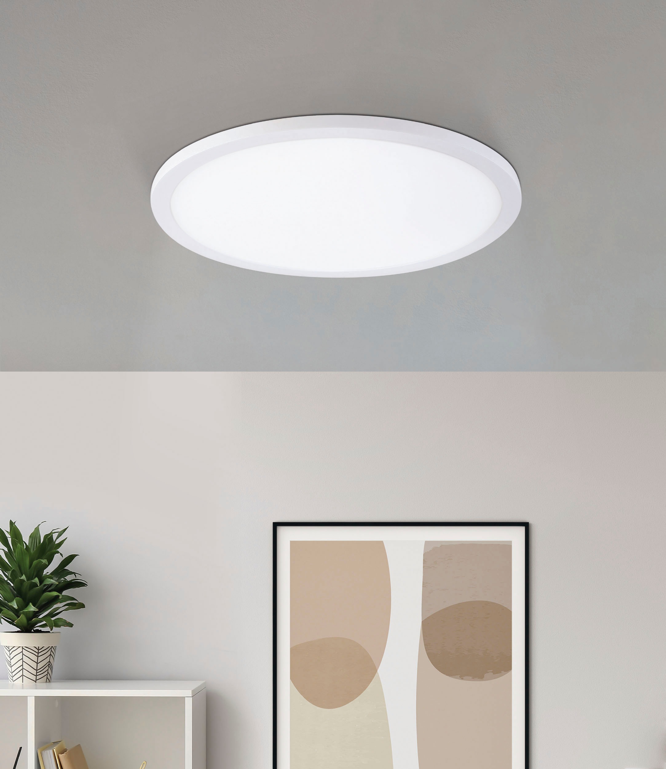EGLO Deckenleuchte »FUEVA FLEX«, Leuchtmittel LED-Modul   LED fest integrie günstig online kaufen