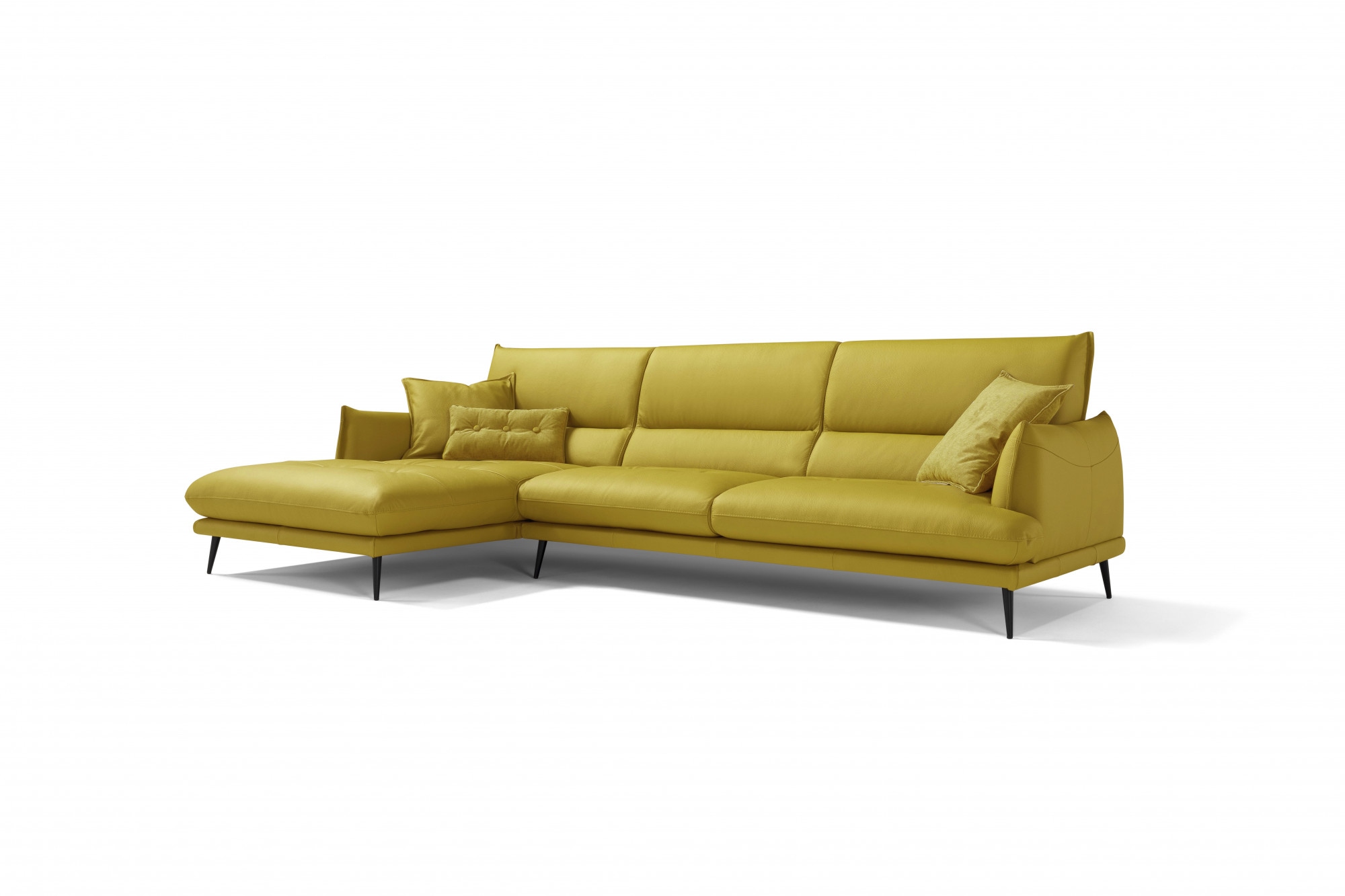 Egoitaliano Ecksofa »FUNNY, hochwertiges & aktuelles Design, bequeme Rücken günstig online kaufen