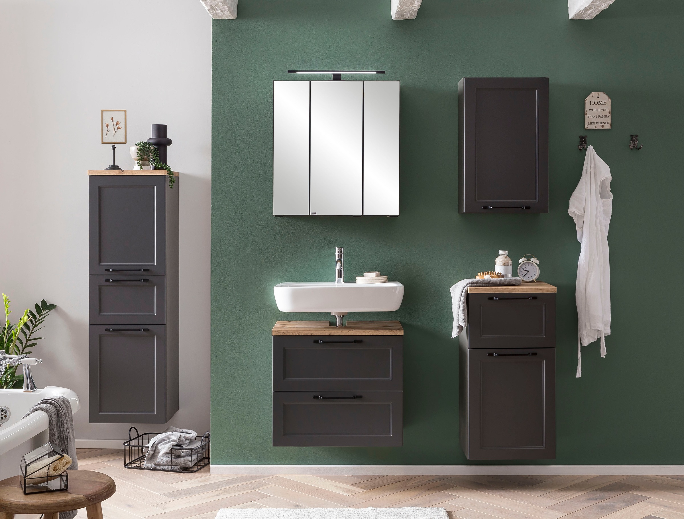 welltime Spiegelschrank »Lana«, Badmöbel, 60 cm breit