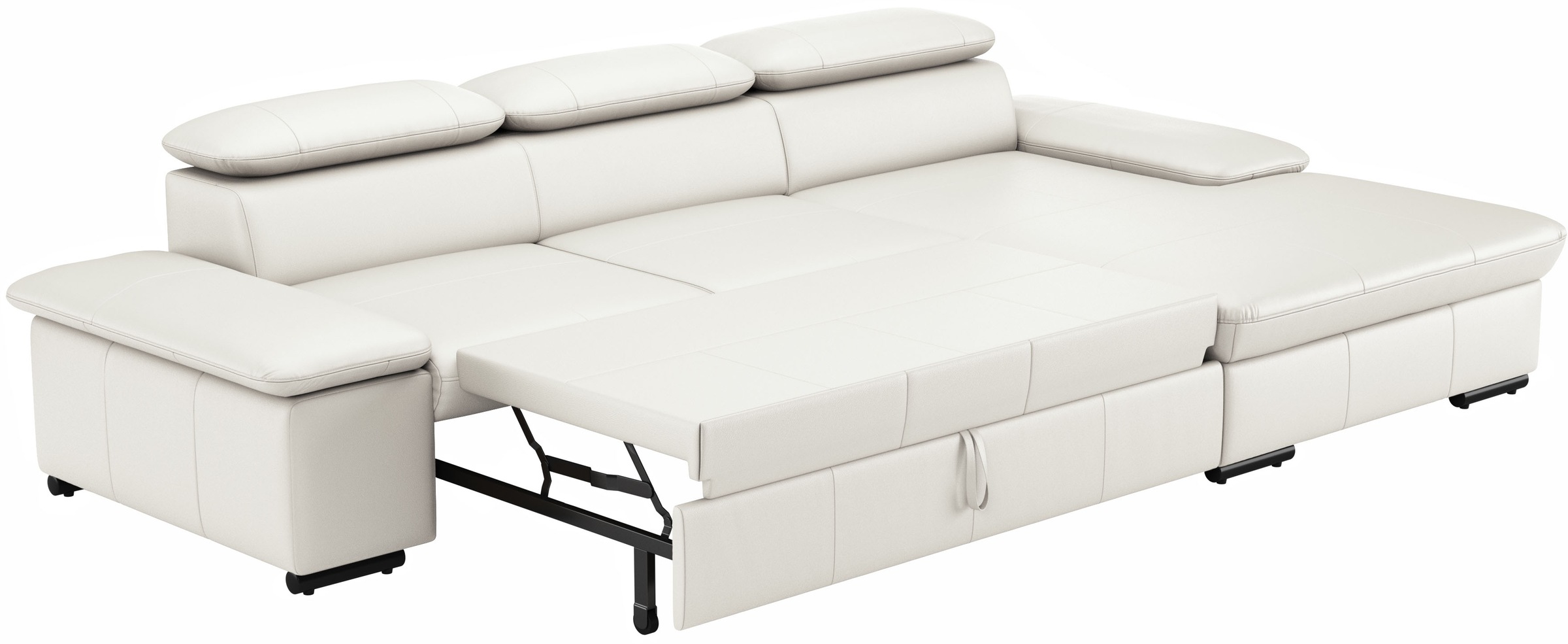 sit&more Ecksofa »Alcudia L-Form«, wahlweise mit Bettfunktion