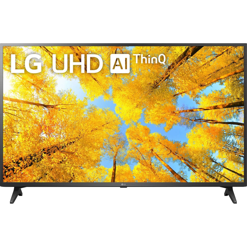 LG LED-Fernseher »65UQ75009LF«, 164 cm/65 Zoll, 4K Ultra HD, Smart-TV, α5 Gen5 4K AI-Prozessor,Direct LED,HDR10 Pro und HLG,Sprachassistenten