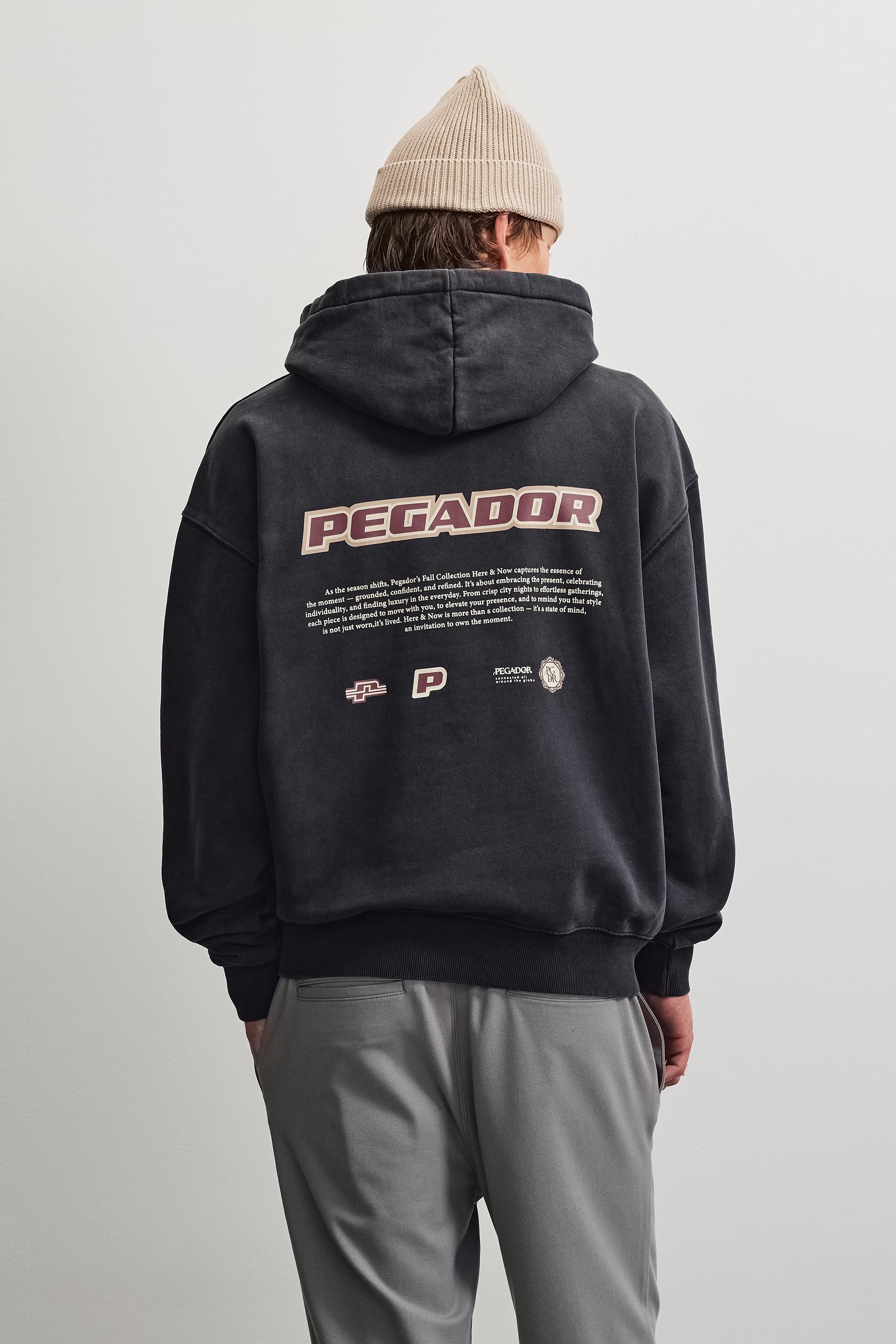 PEGADOR Kapuzensweatshirt »Binibeca Oversized Hoodie«, Baumwollmischung, oversize
