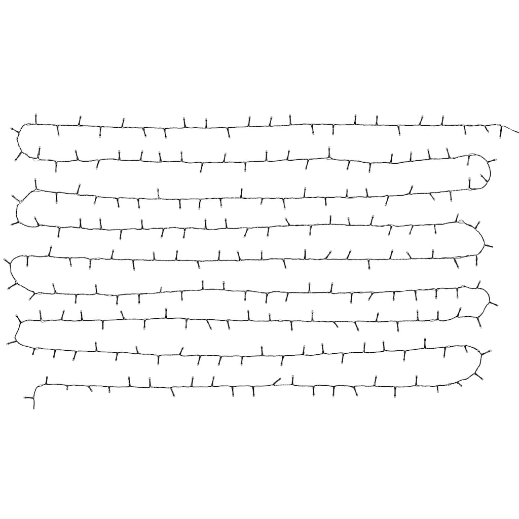 Star-Max LED-Lichterkette »Weihnachtsdeko aussen«