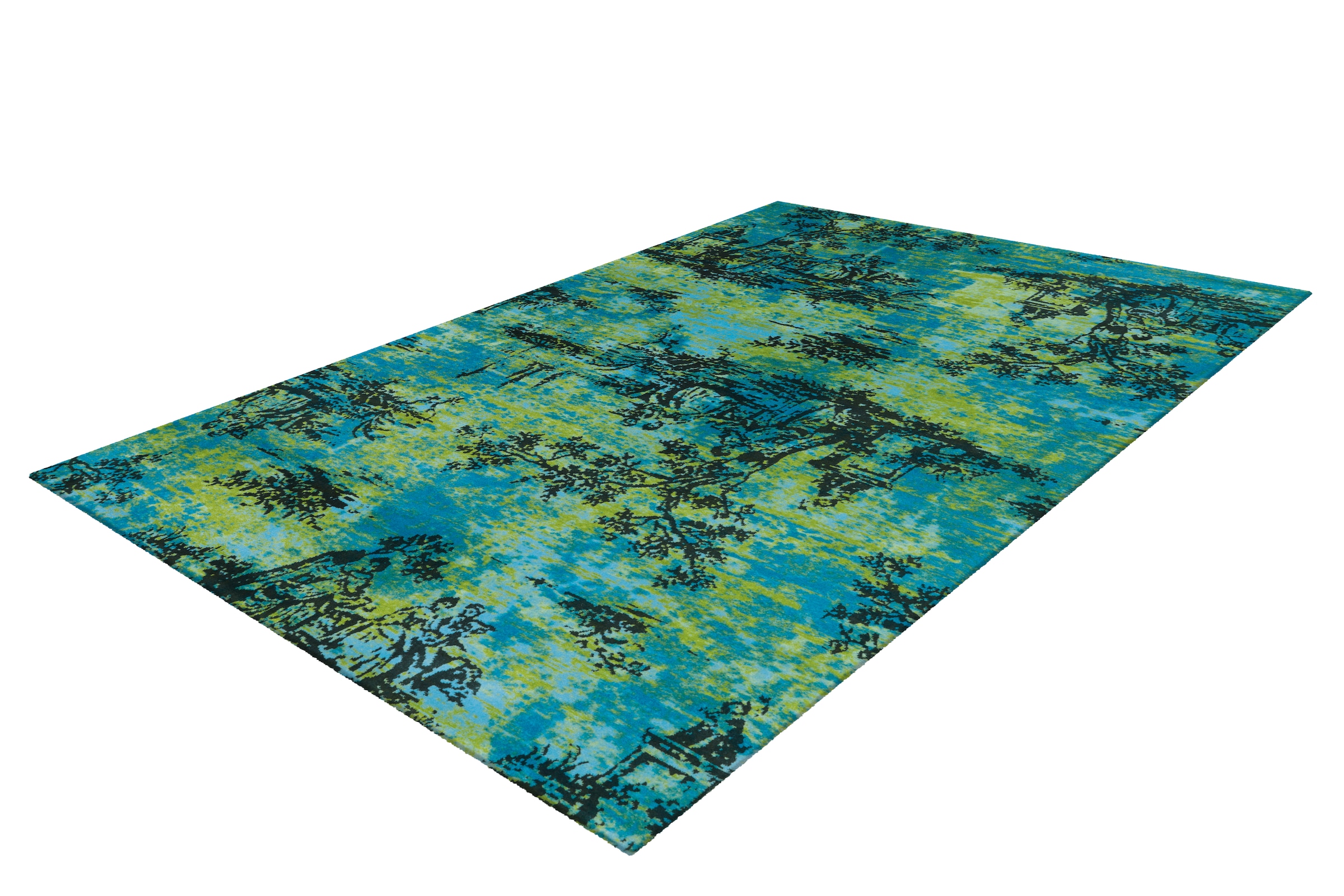 Arte Espina Teppich »Vintage 5206«, rechteckig, 4 mm Höhe, Pflegeleicht und robust, Flachflor, Vintage-Design