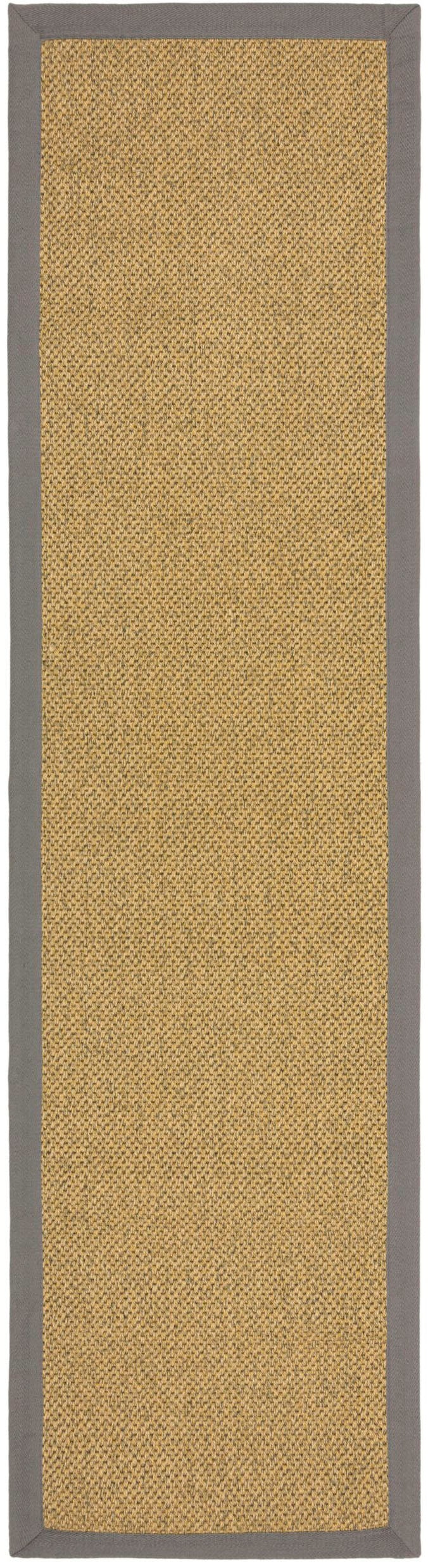 FLAIR RUGS Teppich »Sisal Look«, rechteckig, 6 mm Höhe, Sisal Look Border Indoor Outdoor Bodenläufer Teppich