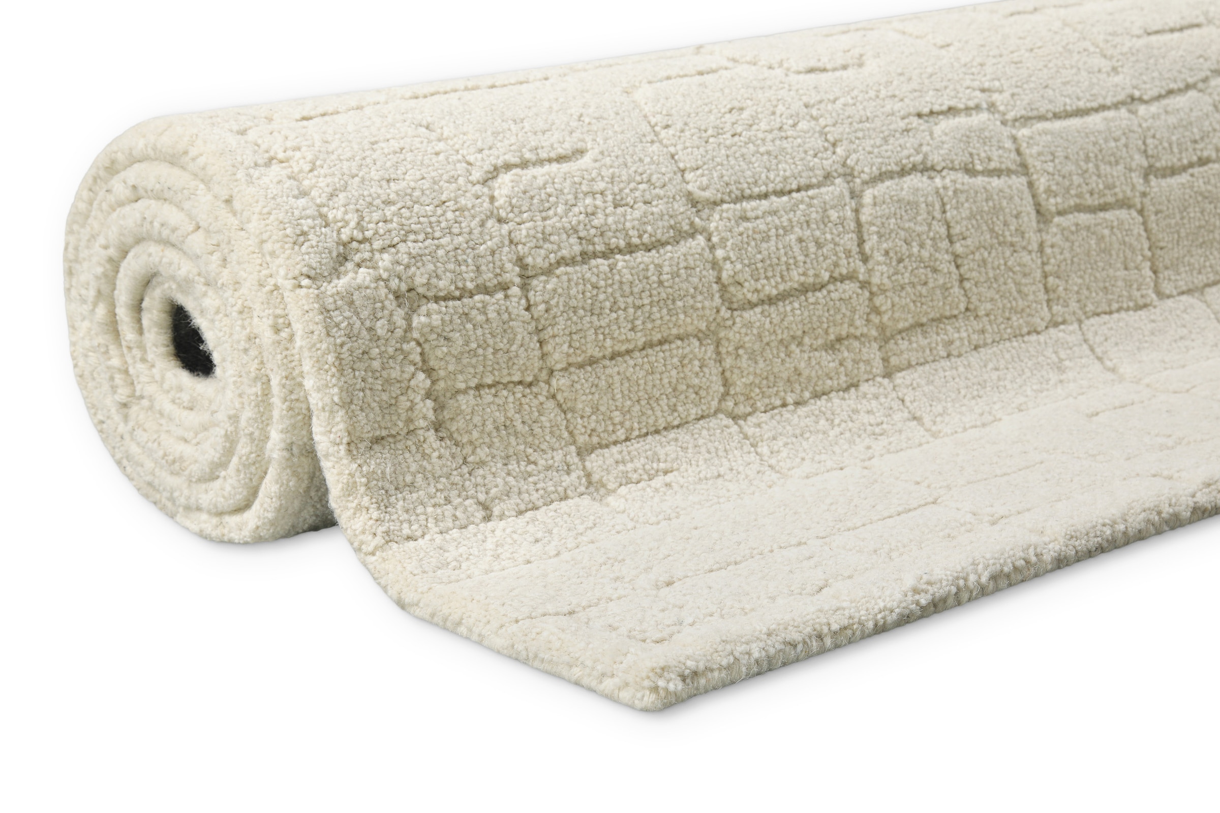 Wecon home Teppich »Hamptons THIRTYONE« rechteckig 15 mm Höhe Läufer, Kurzflor, Wohnzimmer, Schlafzimmer, elegant, Krokodil-Design