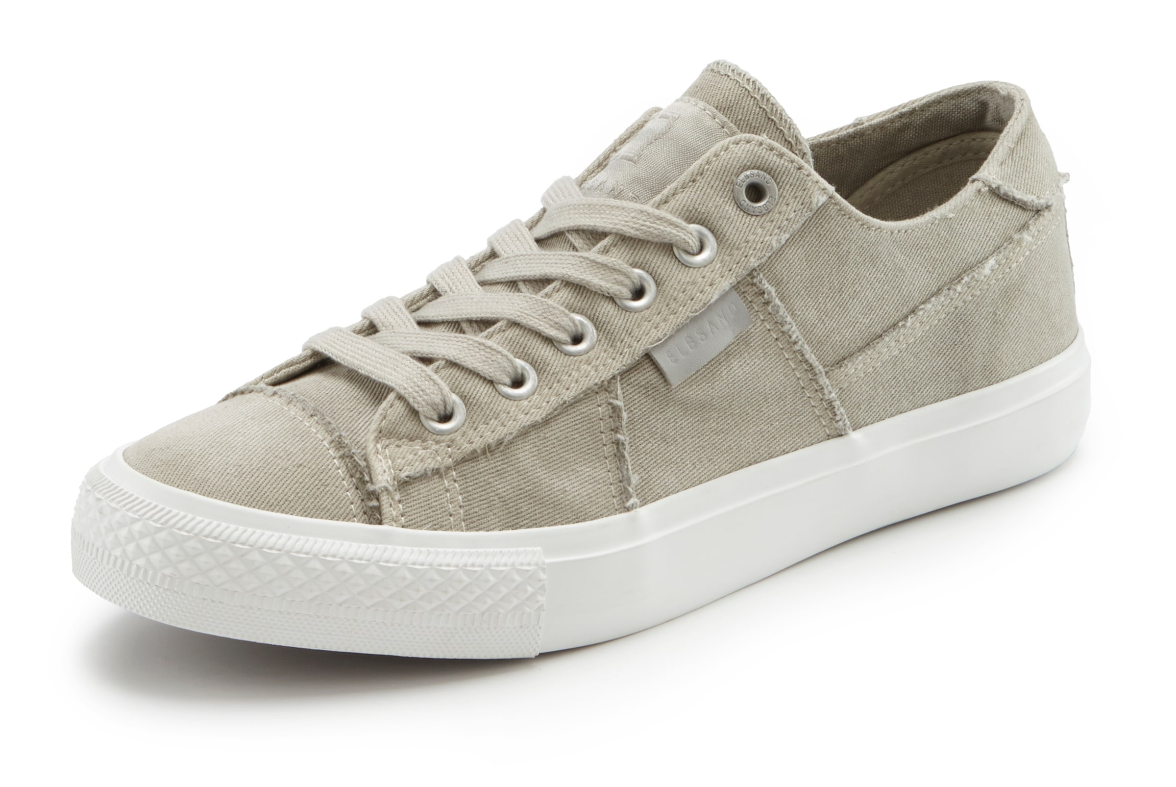 Elbsand Sneaker »Schnürschuh, Stoffschuhe, Textilschuhe, Turnschuh, Freizeitschuh«  Schnürhalbschuh aus Textil in modernem Used-Look VEGAN