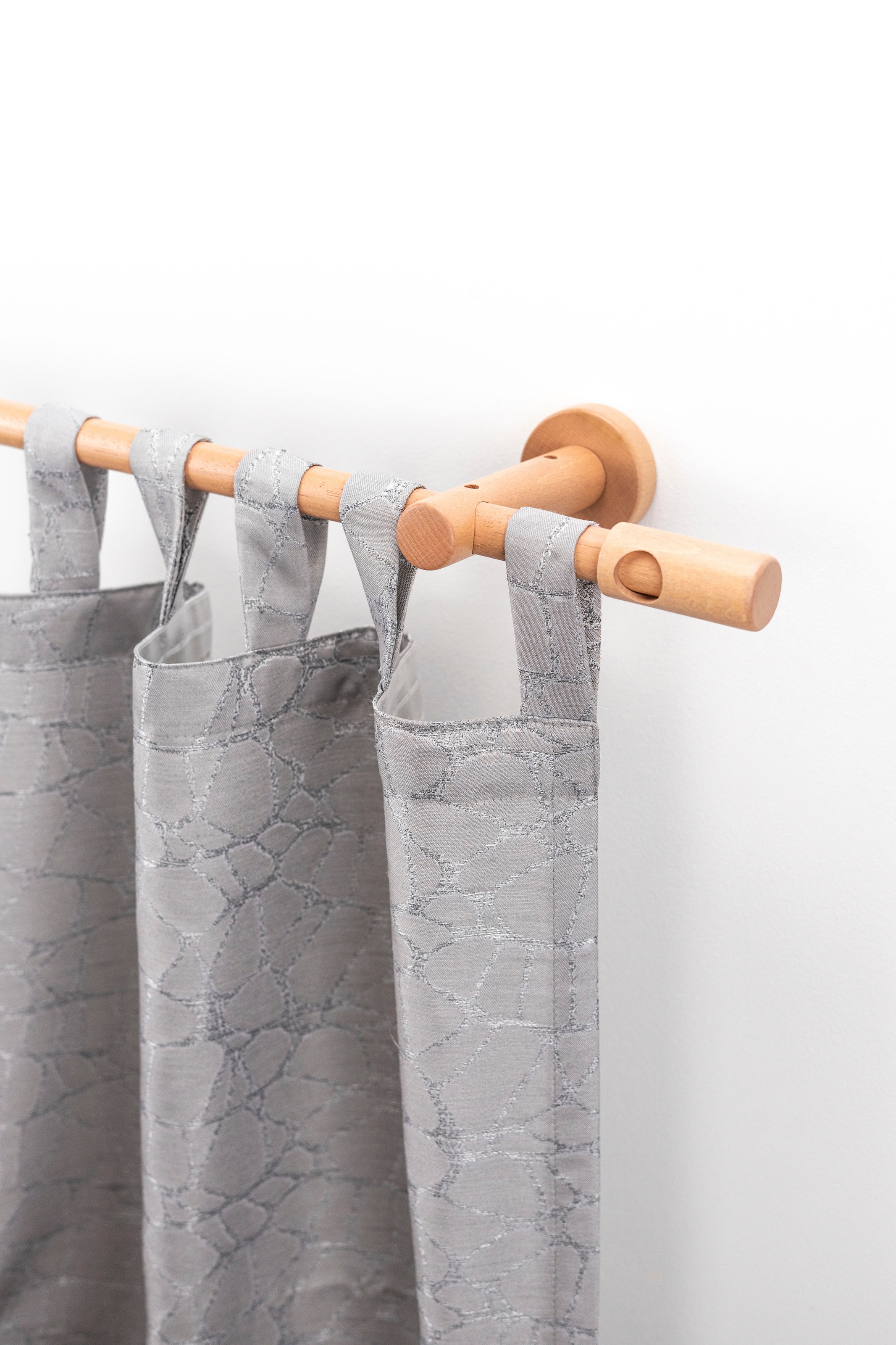 GARESA Gardinenstange »PANDRI« Ø 20 mm 1 läufig-läufig Wunschmaßlänge;Träge günstig online kaufen