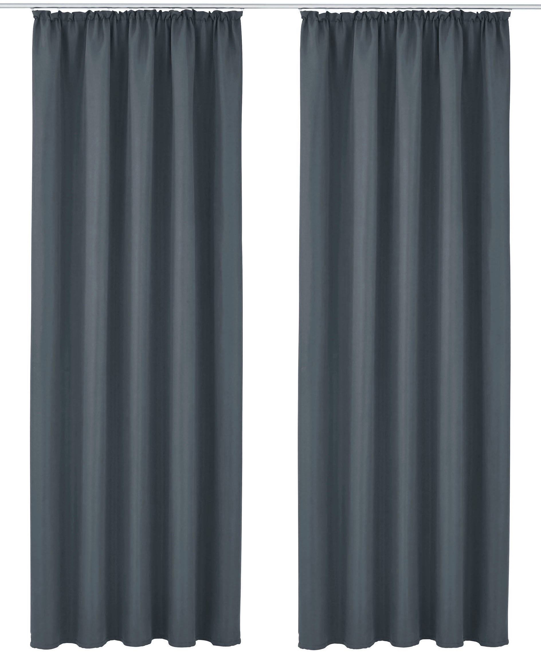 Bruno Banani Vorhang »Lagan« Kräuselband 2 Stk. tlg. 2-er Set, gewebt, Micr günstig online kaufen