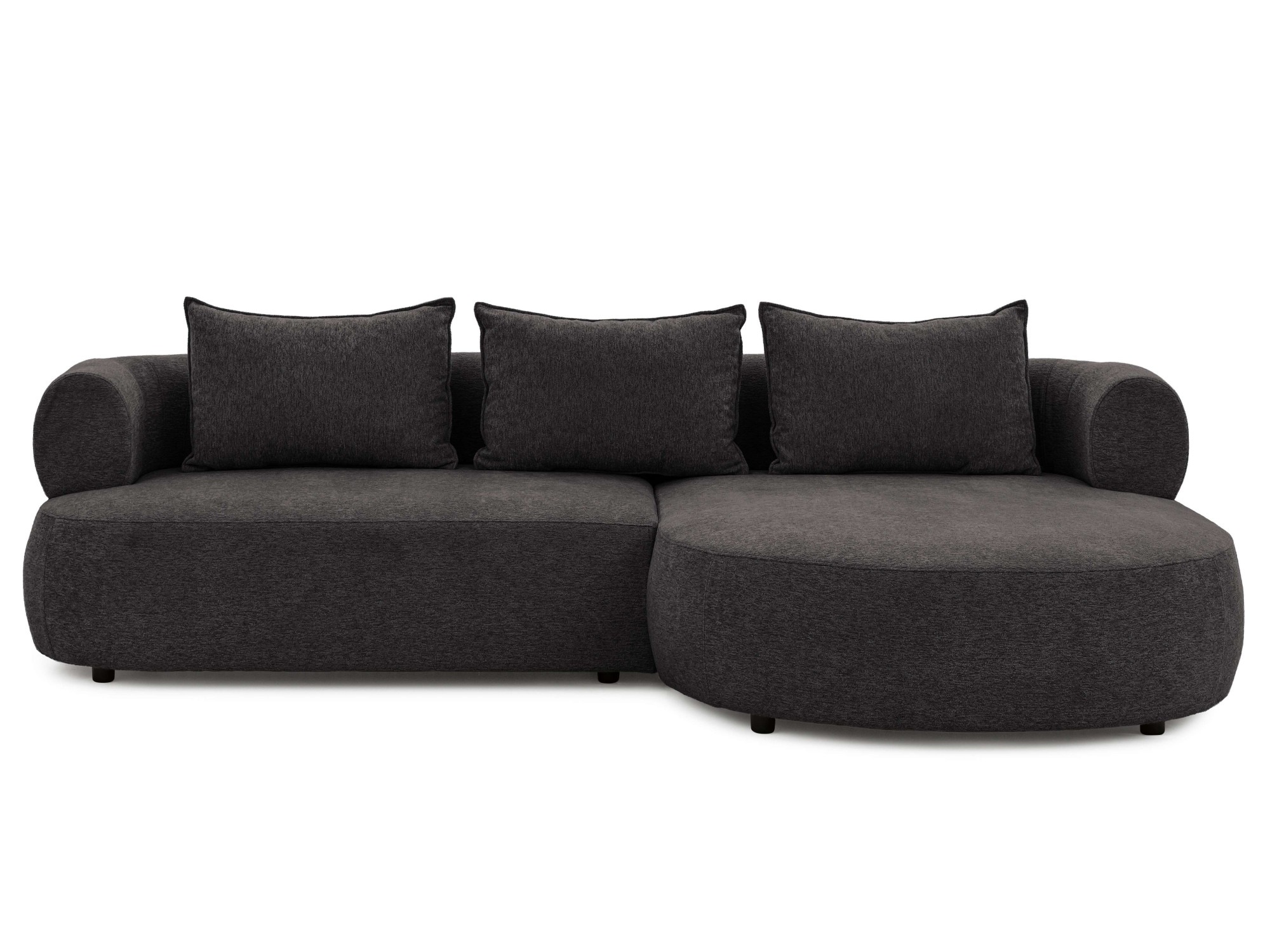 Home affaire Ecksofa »LUSSAC L-Form Design-Sofa mit Zierkissen, Maße B/T/H: günstig online kaufen