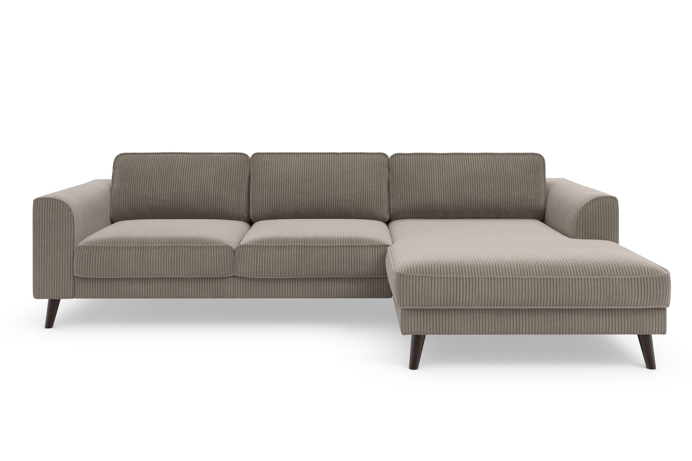 TRENDMANUFAKTUR Ecksofa »Lumber Jack, elegantes Designsofa, zeitlos modern, günstig online kaufen