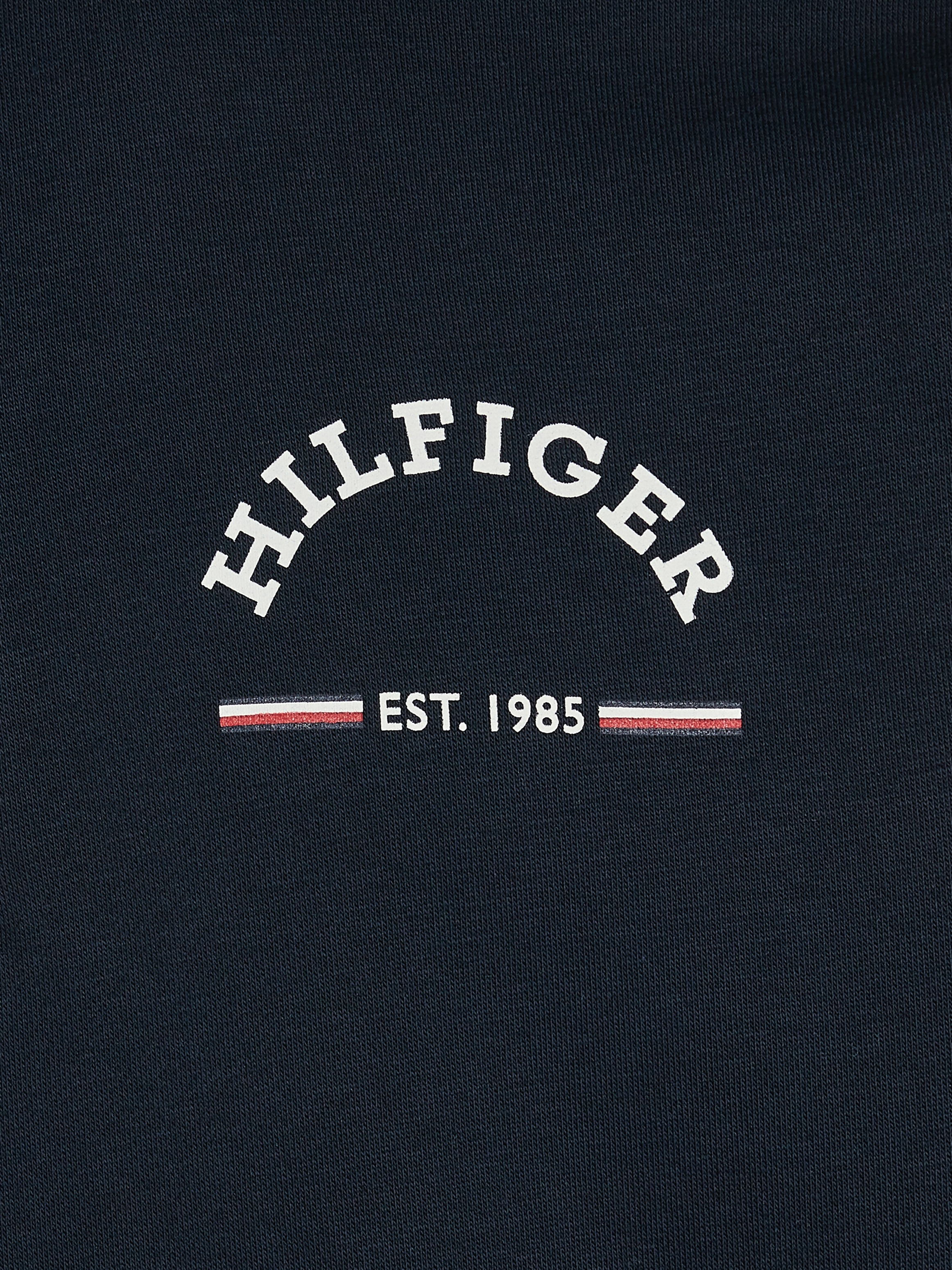 Tommy Hilfiger Sweatshirt »ROUNDALL STAND COLLAR ZIP«, mit Stehkragen und Reißverschluss