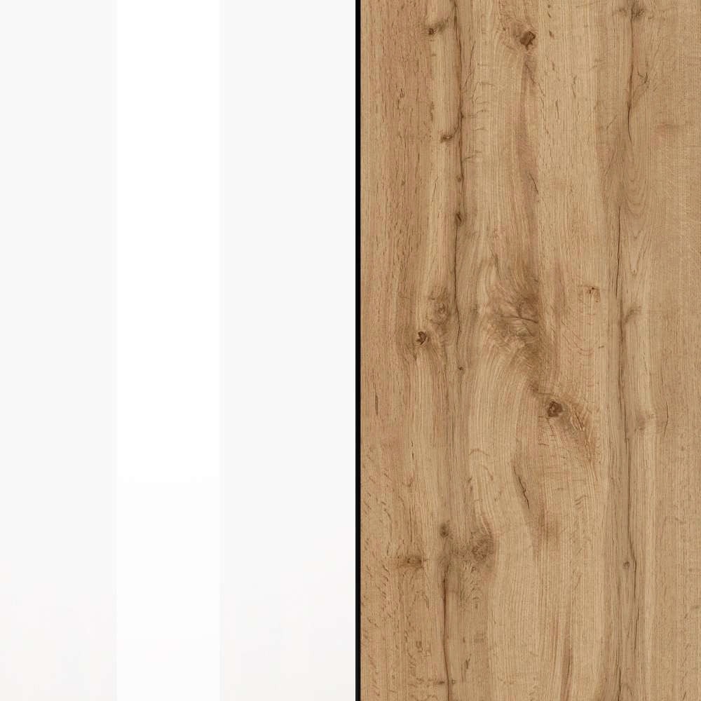 INOSIGN Sideboard »Garda, Kommode, Schrank, 2 Türen, 1 Schublade, Made in Italy« Hochglanzlackierte Fronten, Korpus matt, grifflos, Breite 80,9 cm