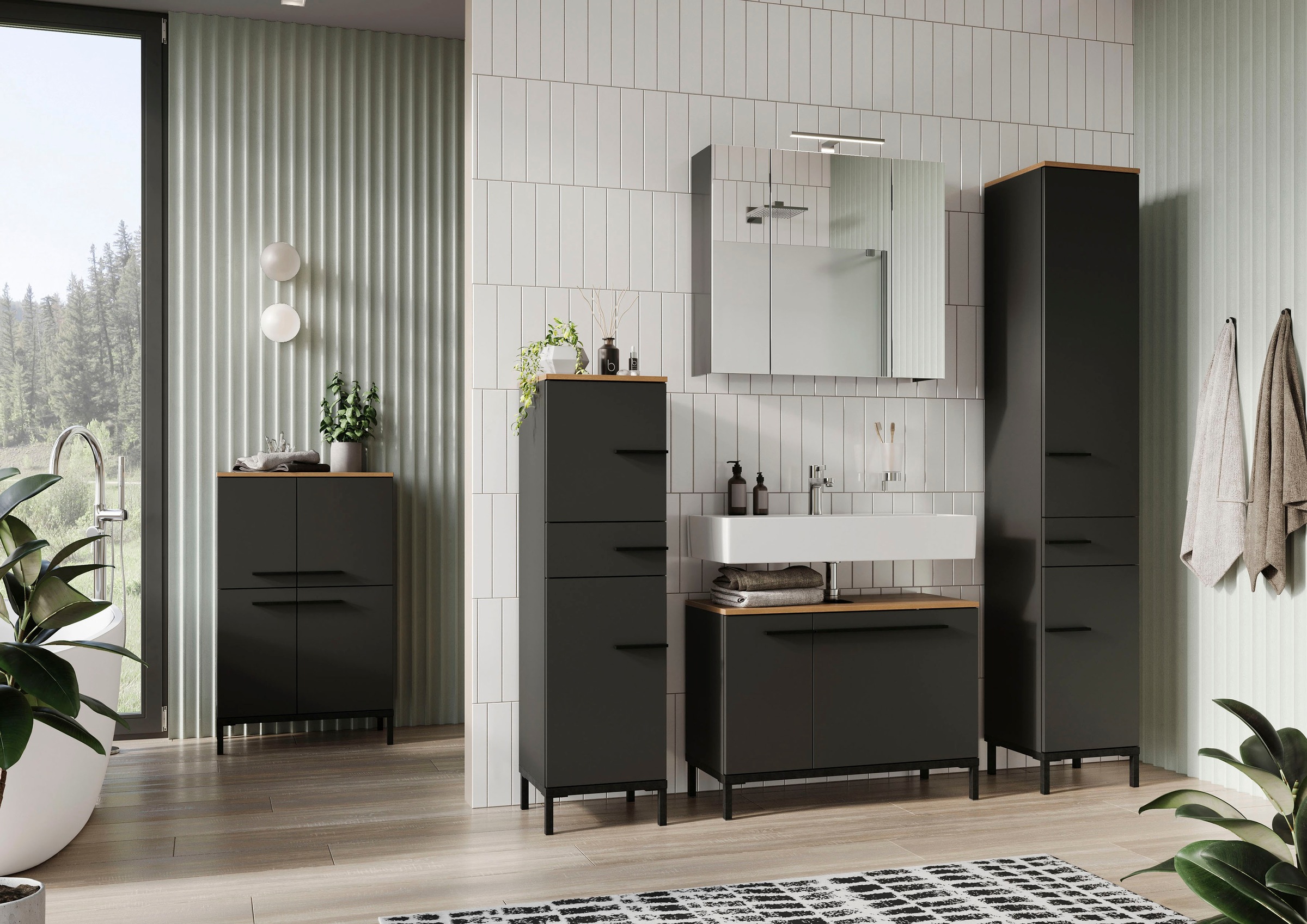 GERMANIA Badmöbel-Set »Yonkers« günstig online kaufen