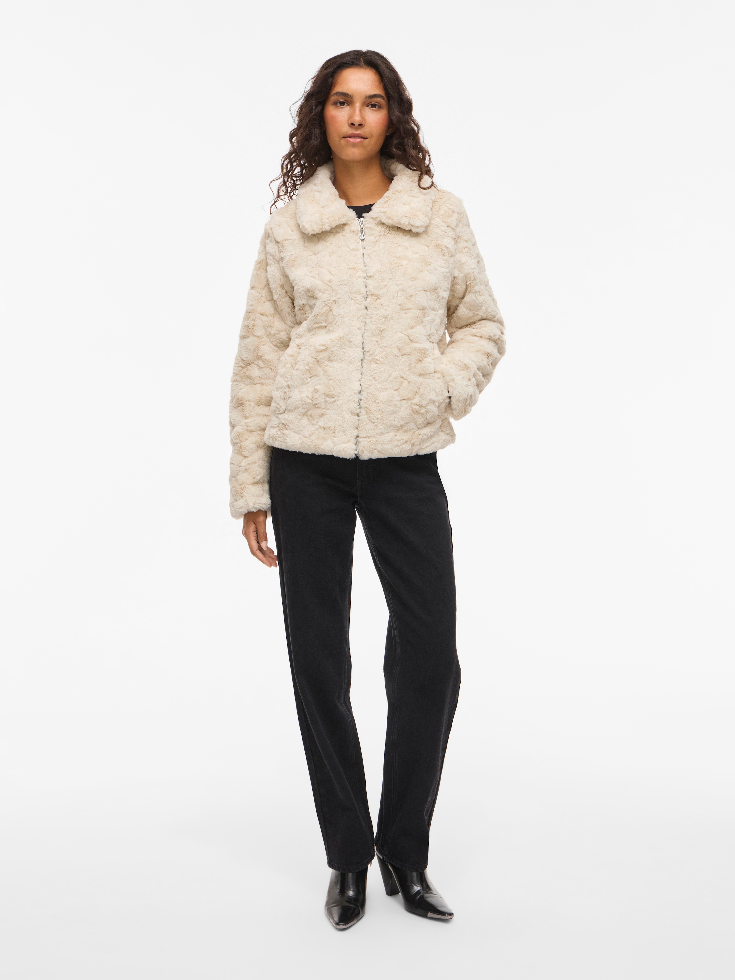 Vila Steppjacke »VIDORTE L/S JACKET/PB«, ohne Kapuze