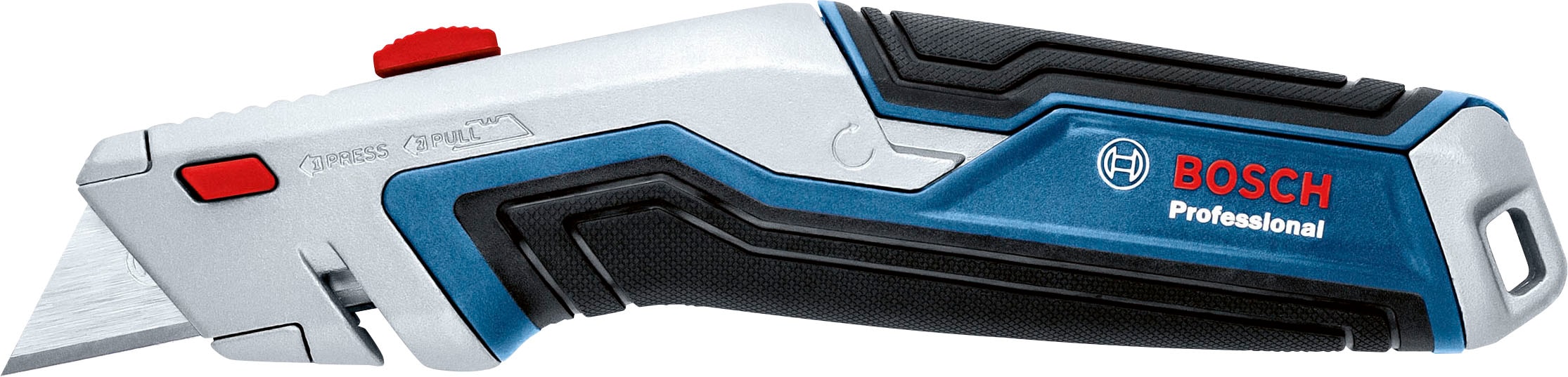 Bosch Professional Cuttermesser »(1600A027M4)«, (Set, 3 tlg.), 1 x Universalmesser, 1 x Cuttermesser, 1 x Universal-Teppichmesser