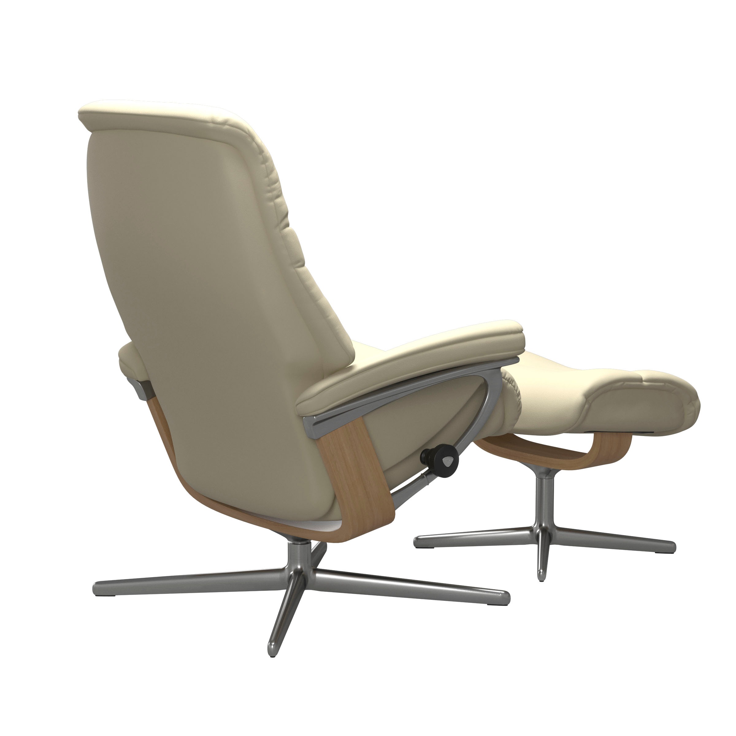 Stressless® Relaxsessel »Sunrise«, mit Cross Base, Größe S, M & L, Holzakzent Eiche