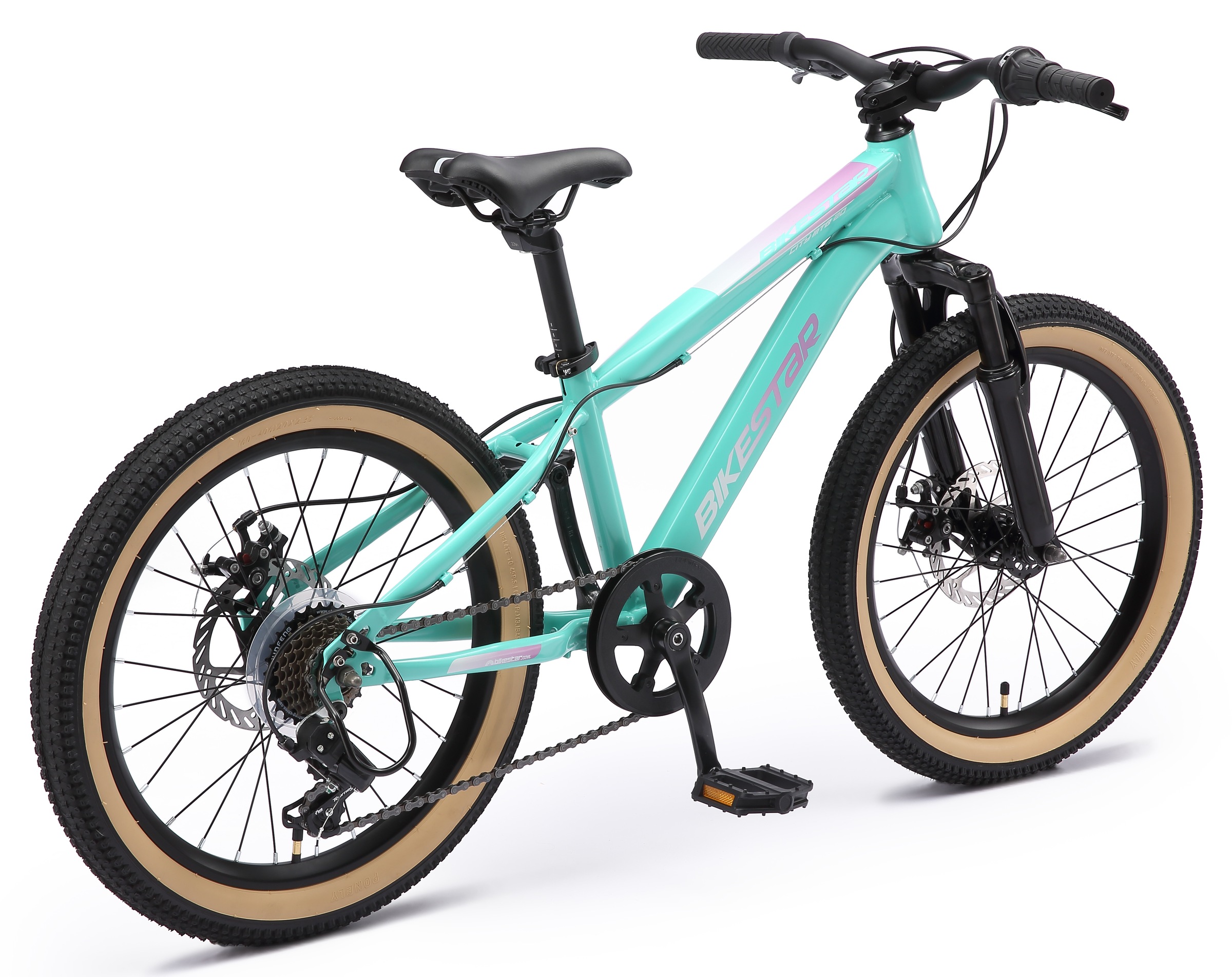 Bikestar Jugendfahrrad 7 Gang Shimano RD-TY21 Schaltwerk Kettenschaltung