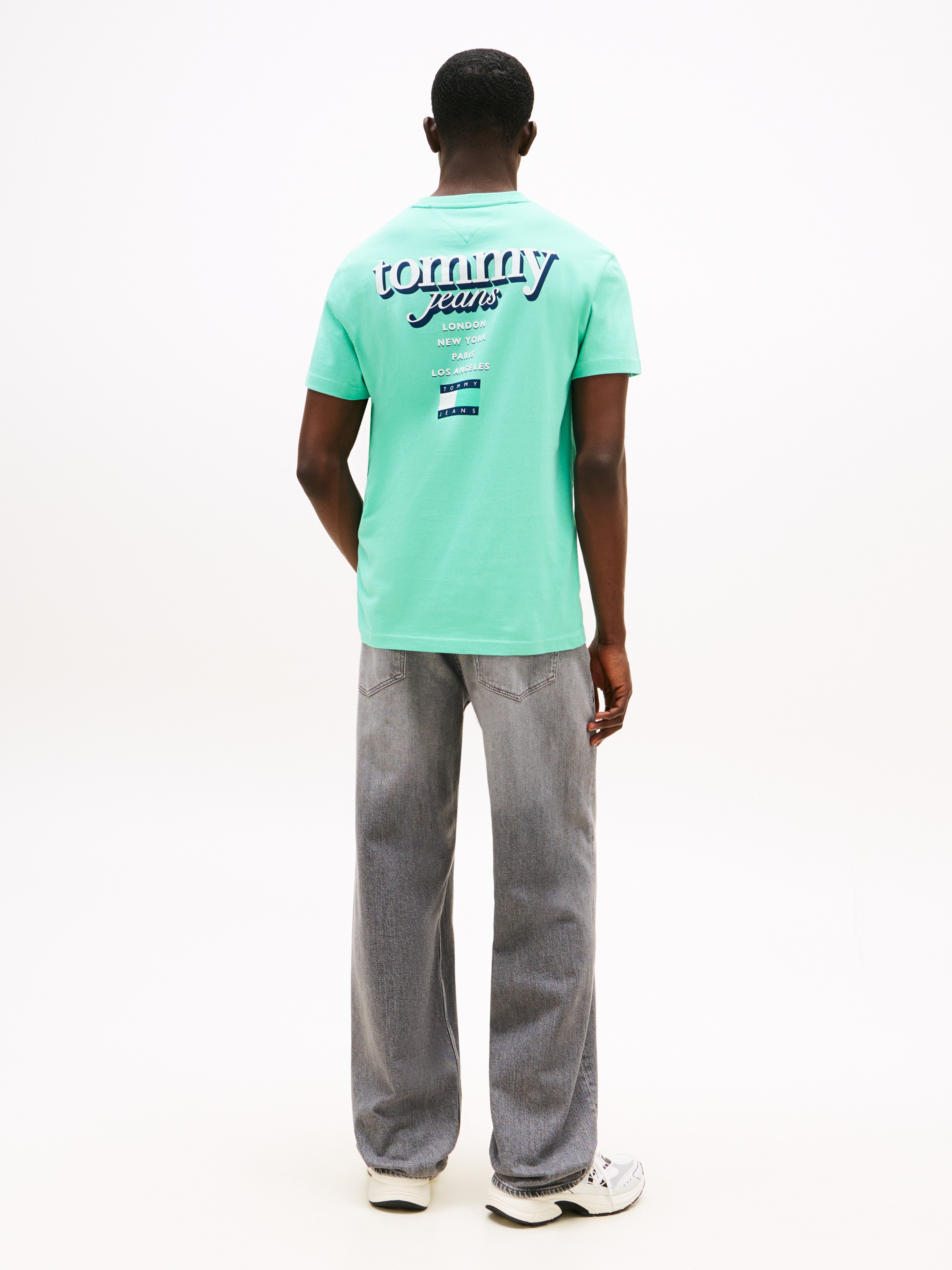 Tommy Jeans T-Shirt »TJM REG SIGNATURE CITY TEE« mit großem Rückenprint