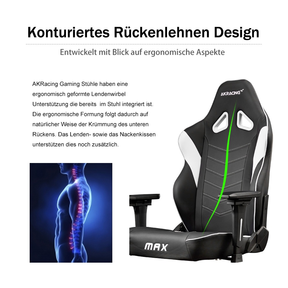 12. Bild von AKRacing Gaming-Stuhl »AKRACING Master Max"