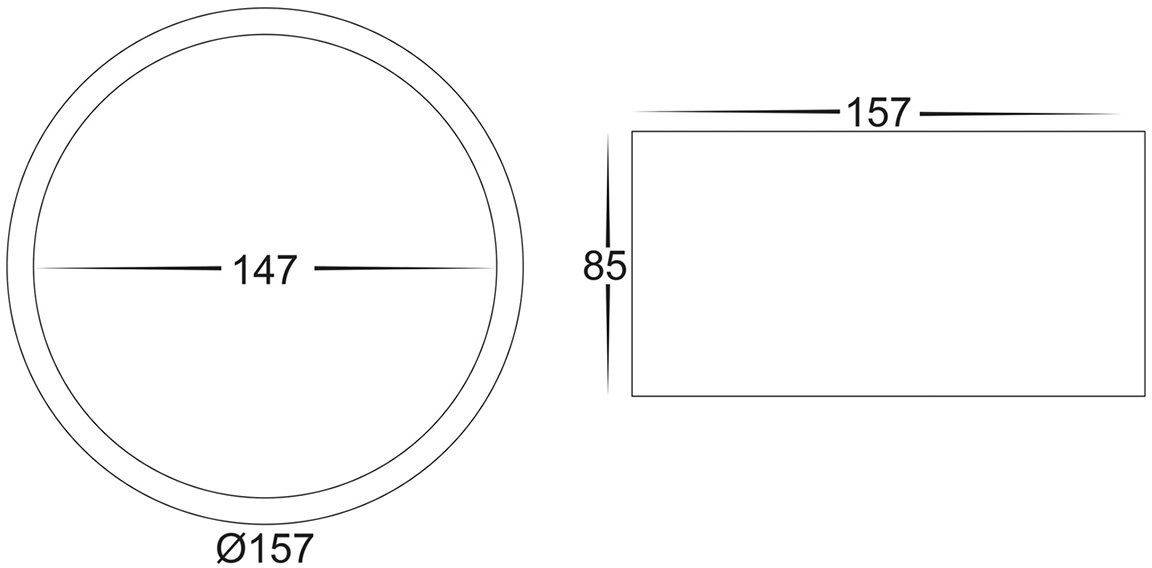 Havit Lighting LED Deckenleuchte »NELLA« LED-Modul Warmweiß