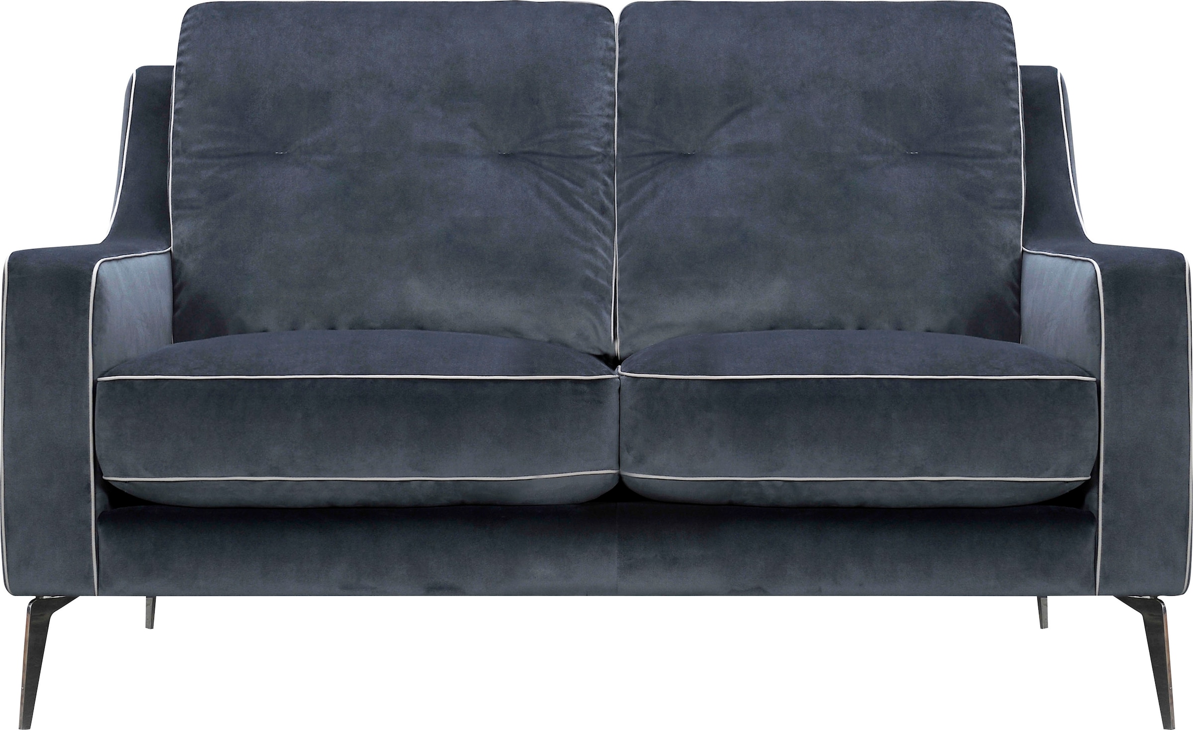 Leonique 2-Sitzer »Chicago« 2-Sitzer Ssofa, graublau, klassisch/modern, 147 günstig online kaufen