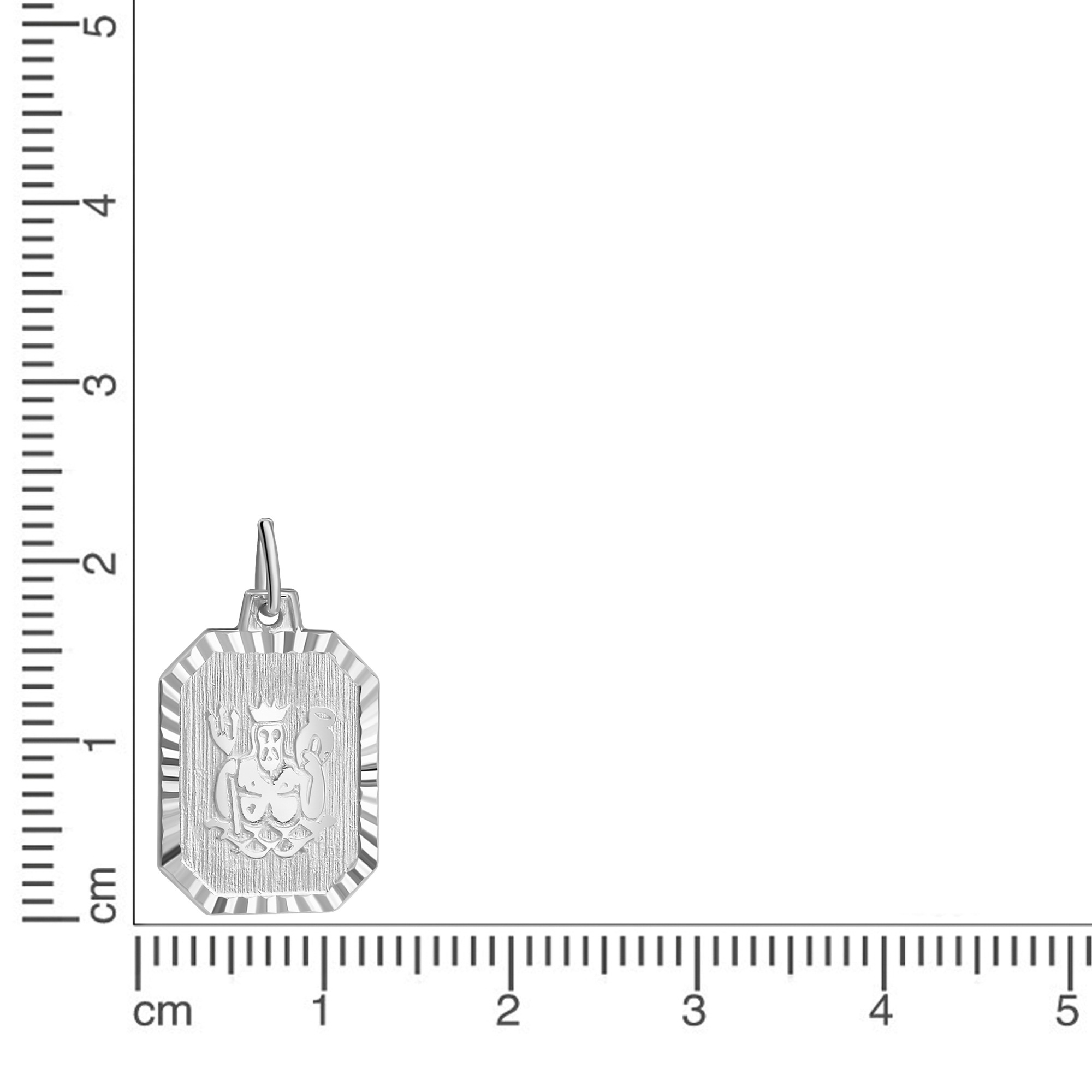 Vivance Kettenanhänger »925-Sterling Silber rhodiniert« ()