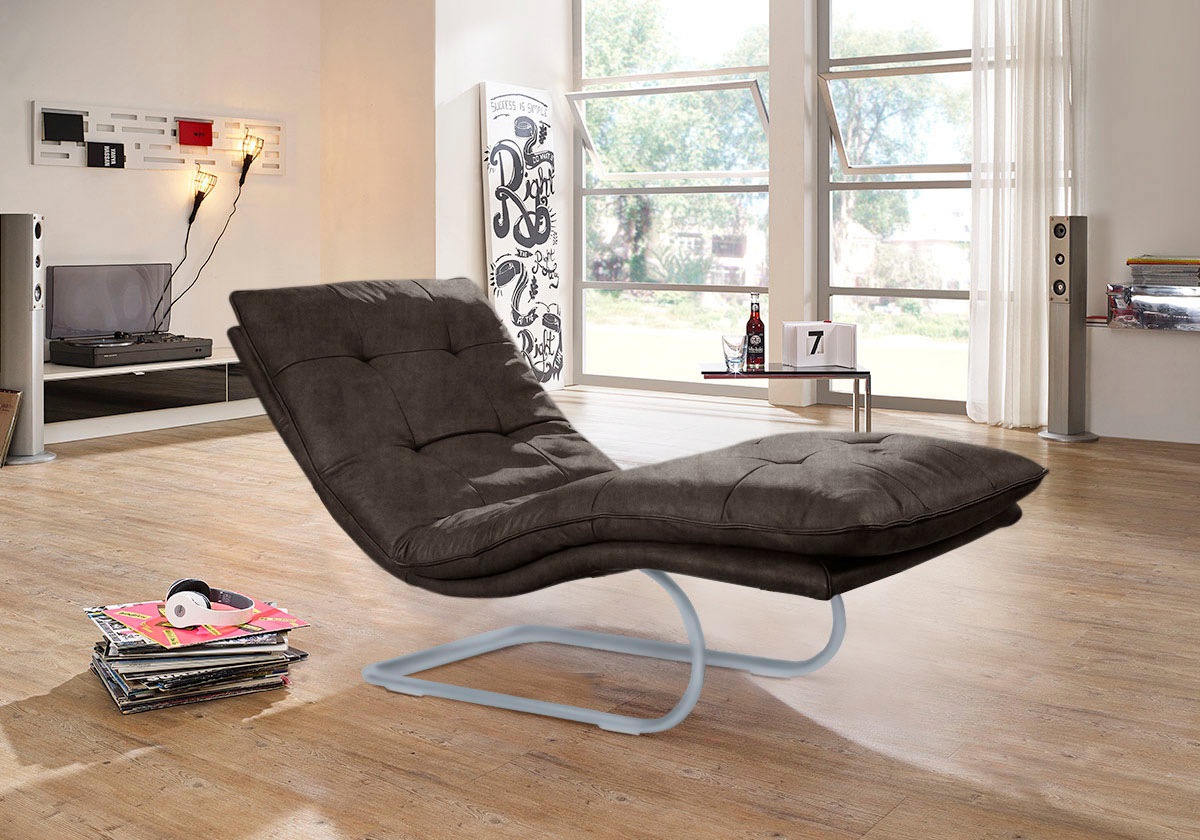W.SCHILLIG Relaxliege »daily dreams«, in Waffelkissen-Optik, wahlweise mit günstig online kaufen