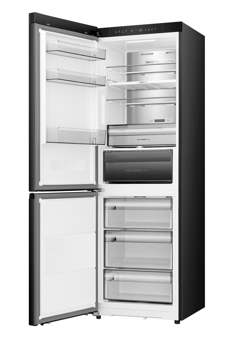 Hisense Kühl-/Gefrierkombination »RB3K330SAFC« 185,6 cm hoch 59,5 cm breit Total NoFrost