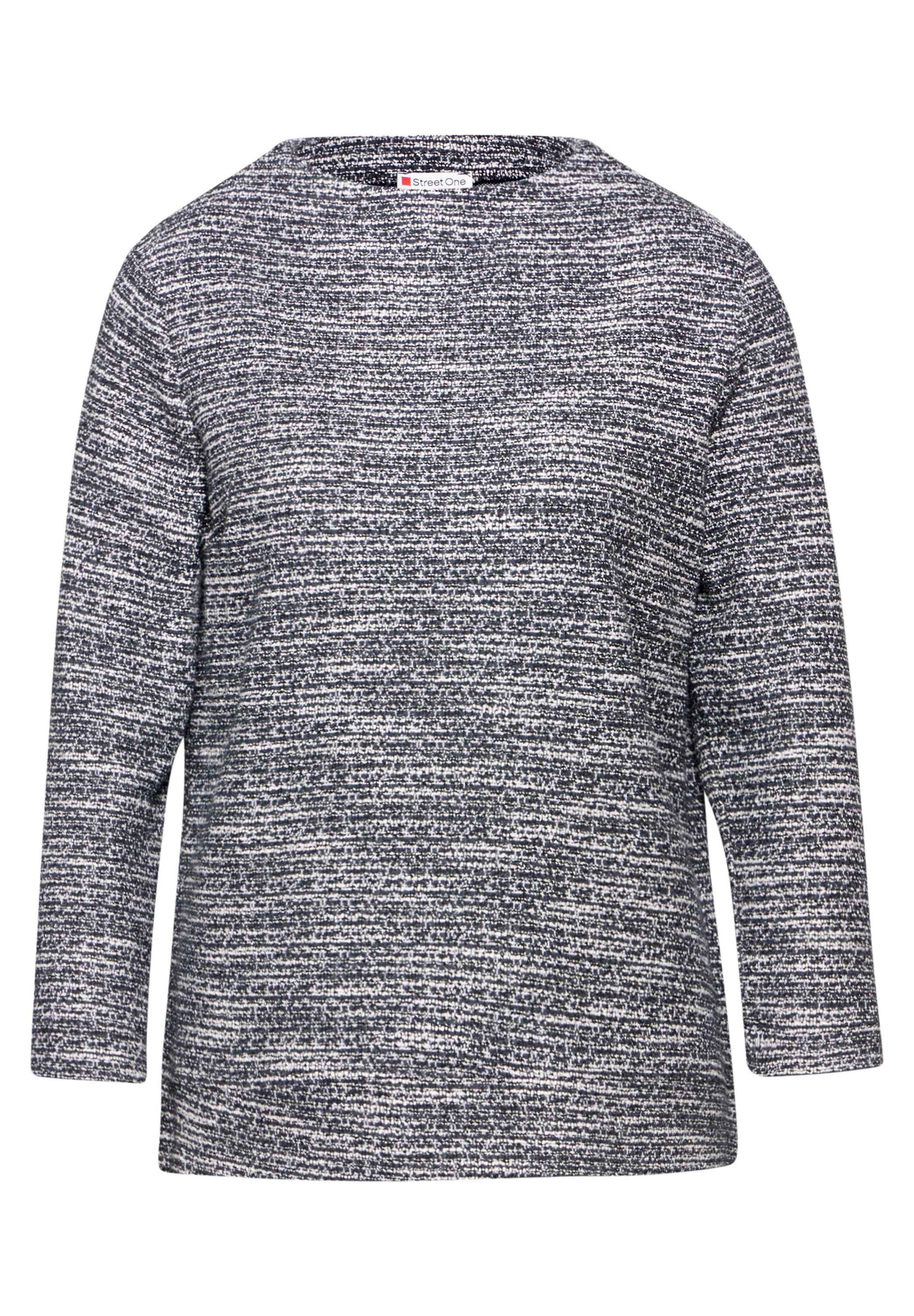 STREET ONE 3/4-Arm-Shirt, mit Bouclé Struktur