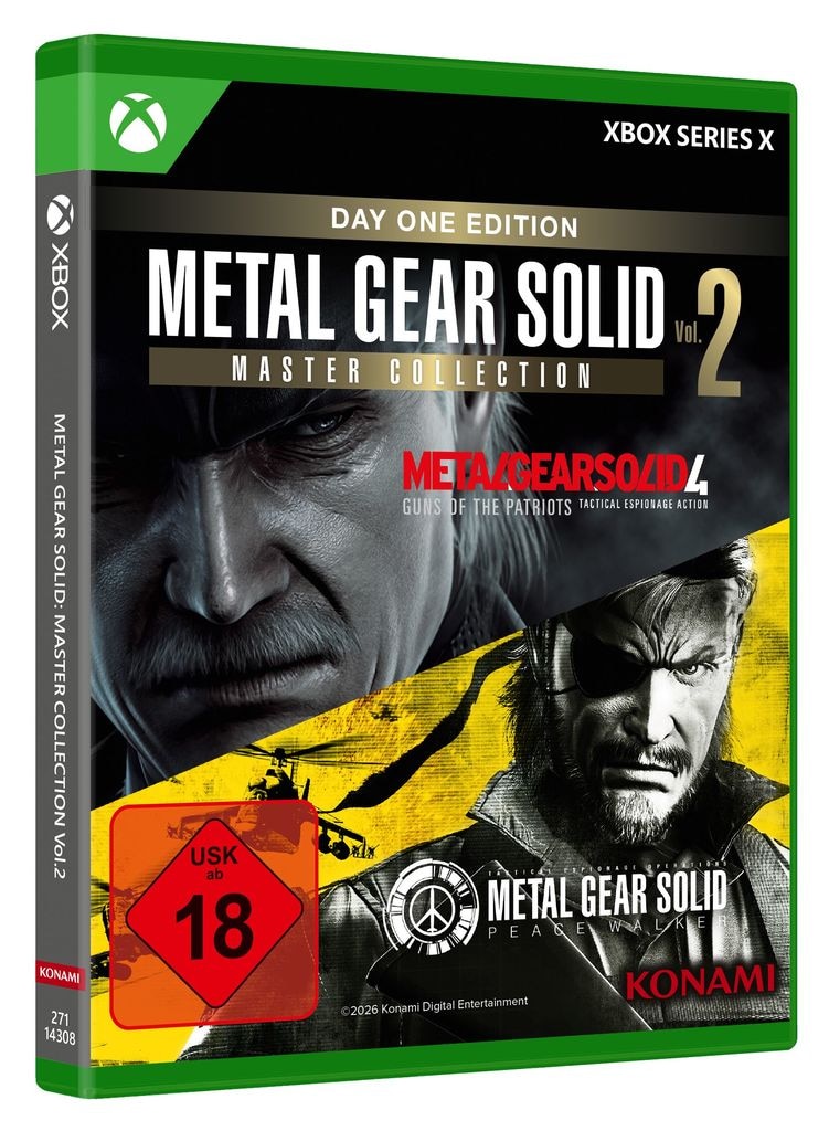 Konami Spielesoftware »Metal Gear Solid Master Collection 2 - Day One Edition« Xbox Series X