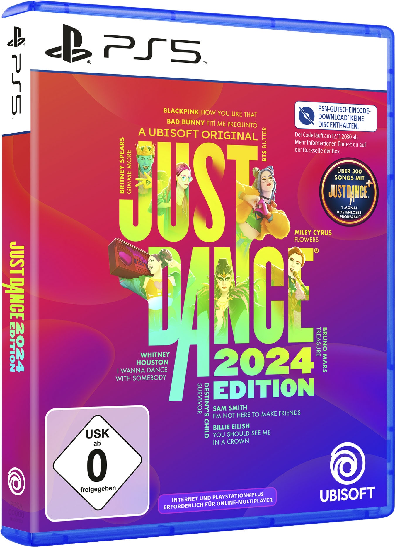 UBISOFT Spielesoftware »Just Dance 2024 Edition (Code in a box)«, PlayStation 5