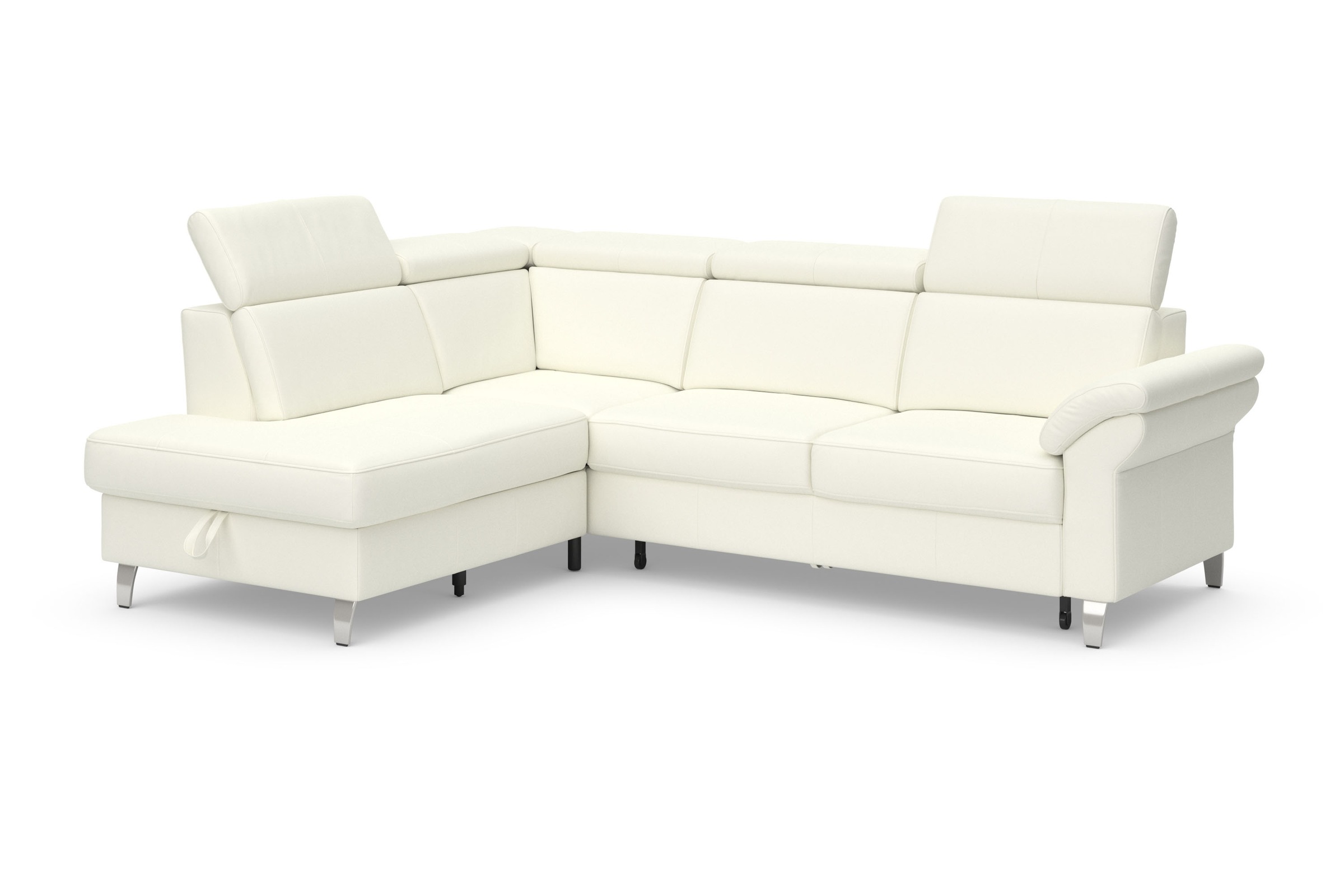 sit&more Ecksofa, inklusive Kopfteilverstellung, wahlweise mit Bettfunktion und Bettkasten