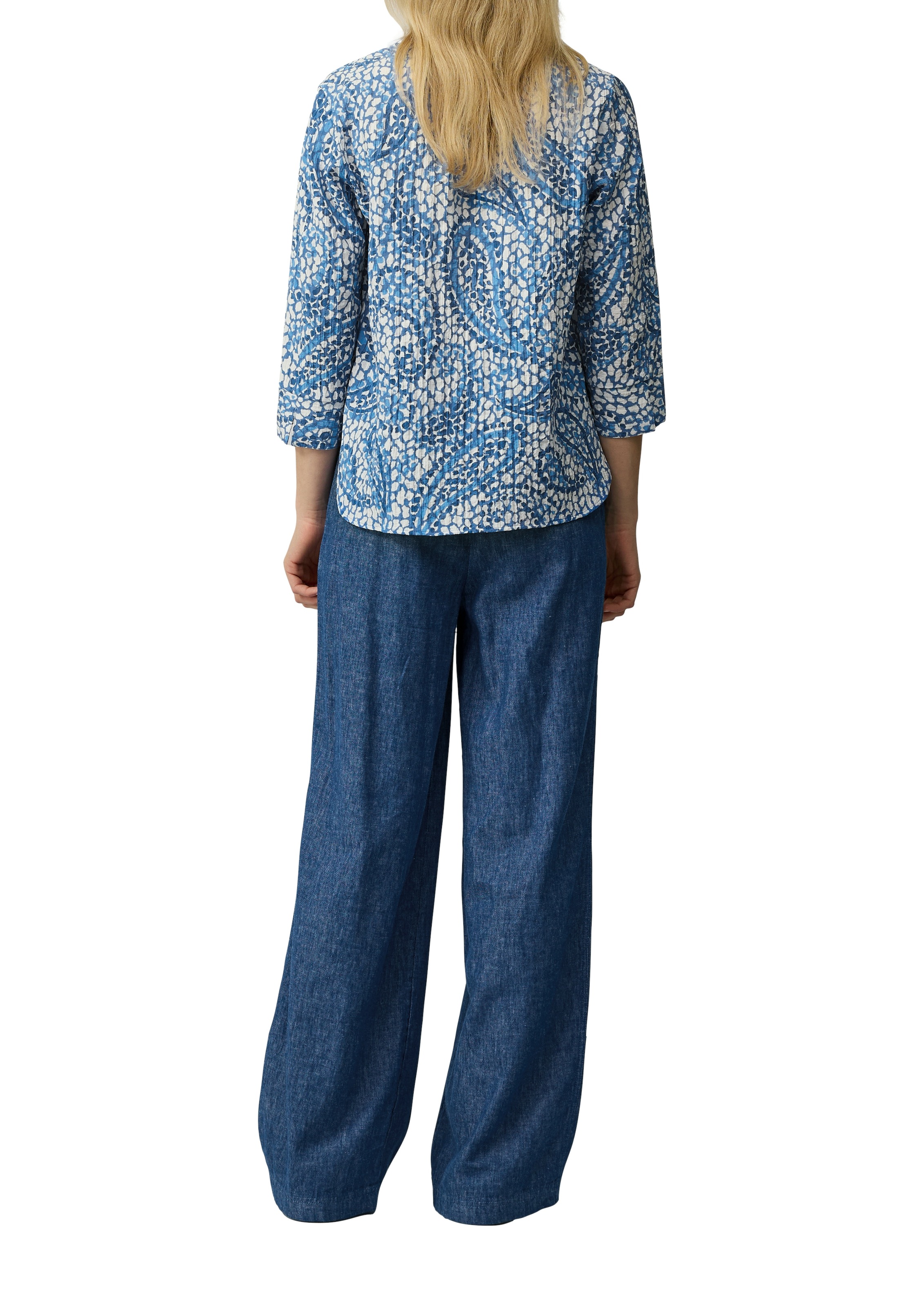 s.Oliver Shirtbluse, mit 3/4-Ärmeln und im Tunika-Look