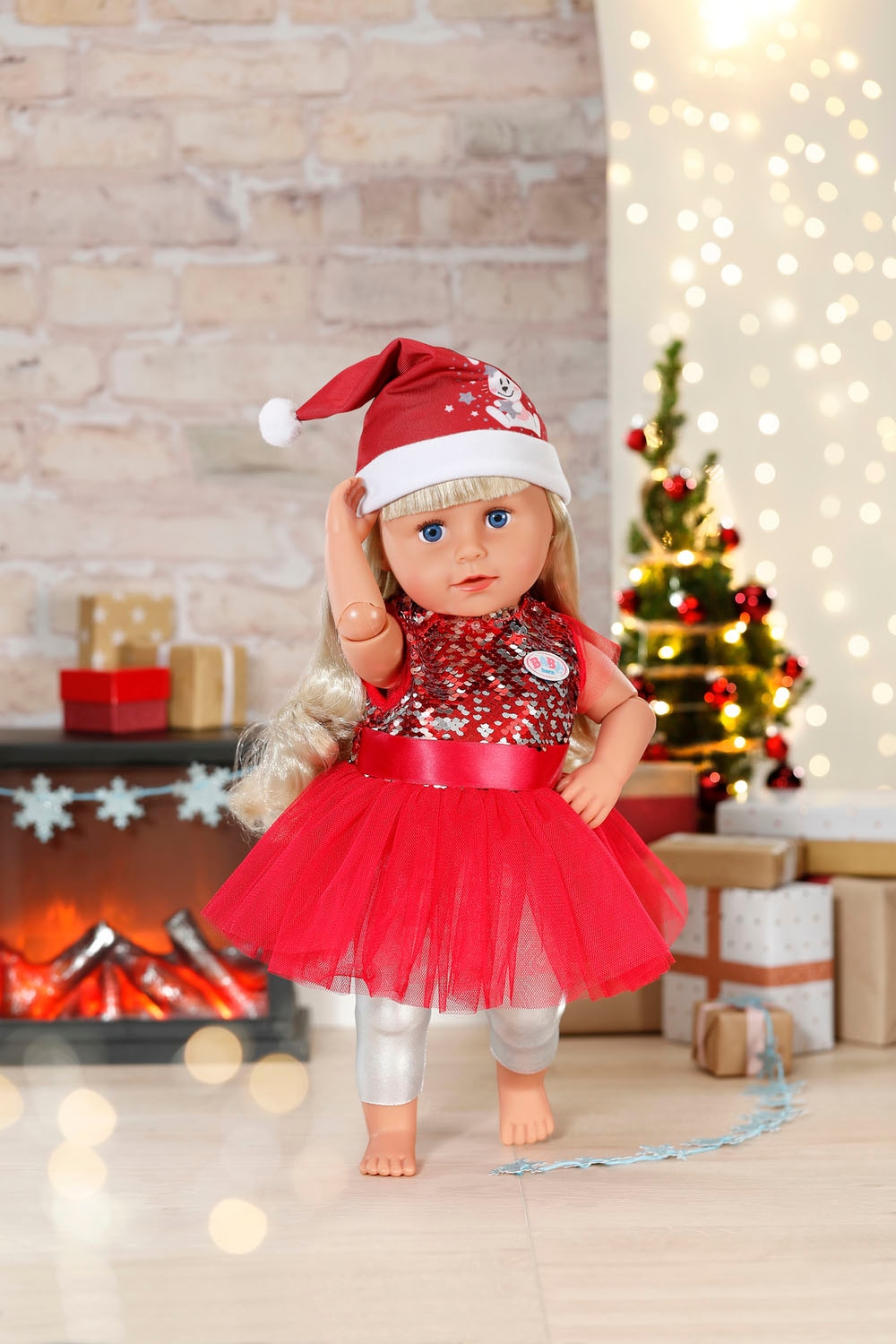 Baby Born Puppenkleidung »Weihnachtsoutfit, 43 cm«