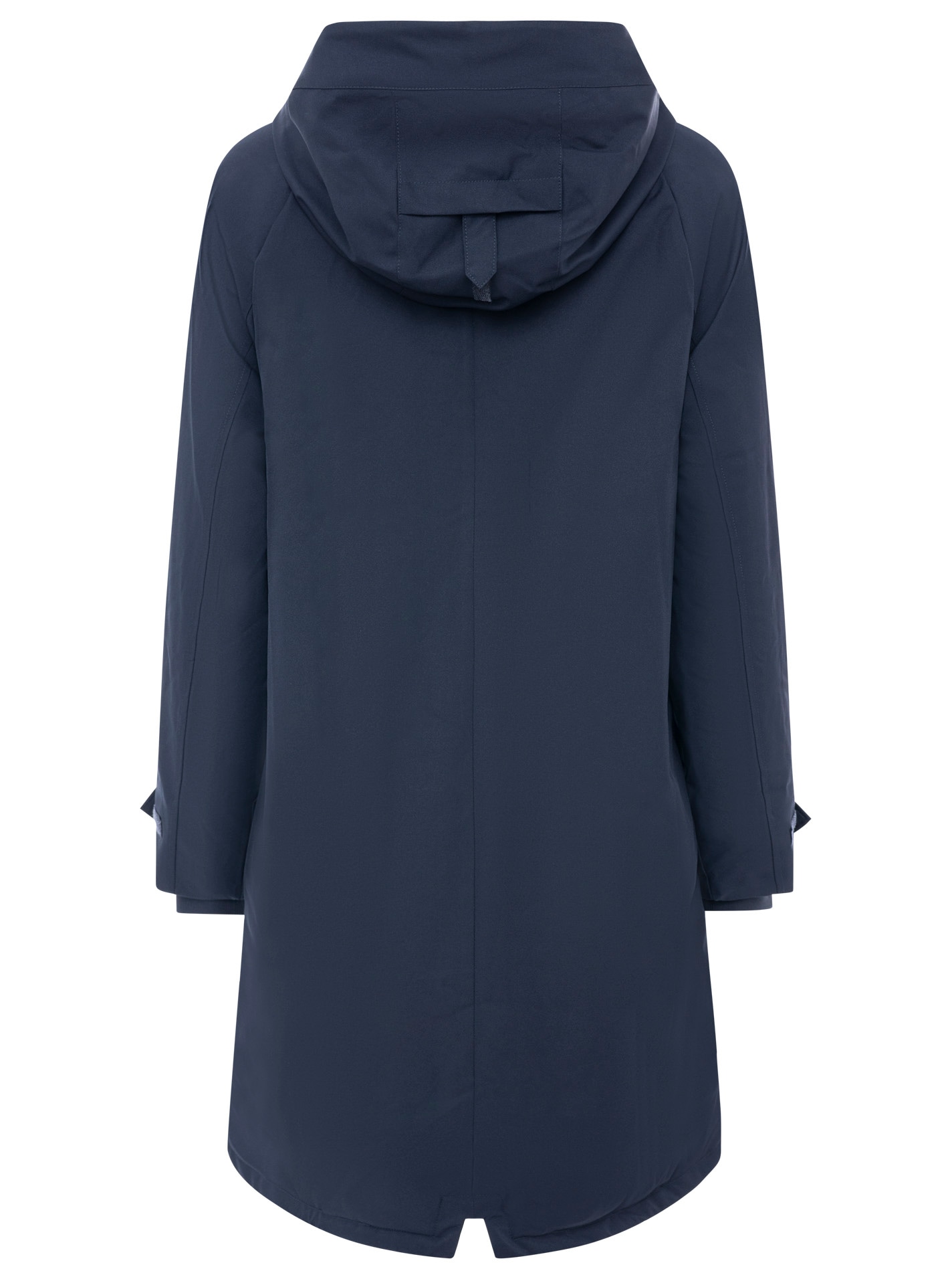 Zwillingsherz Kurzmantel »"Keep Smiling"« Kapuze, verdeckter Reißverschluss