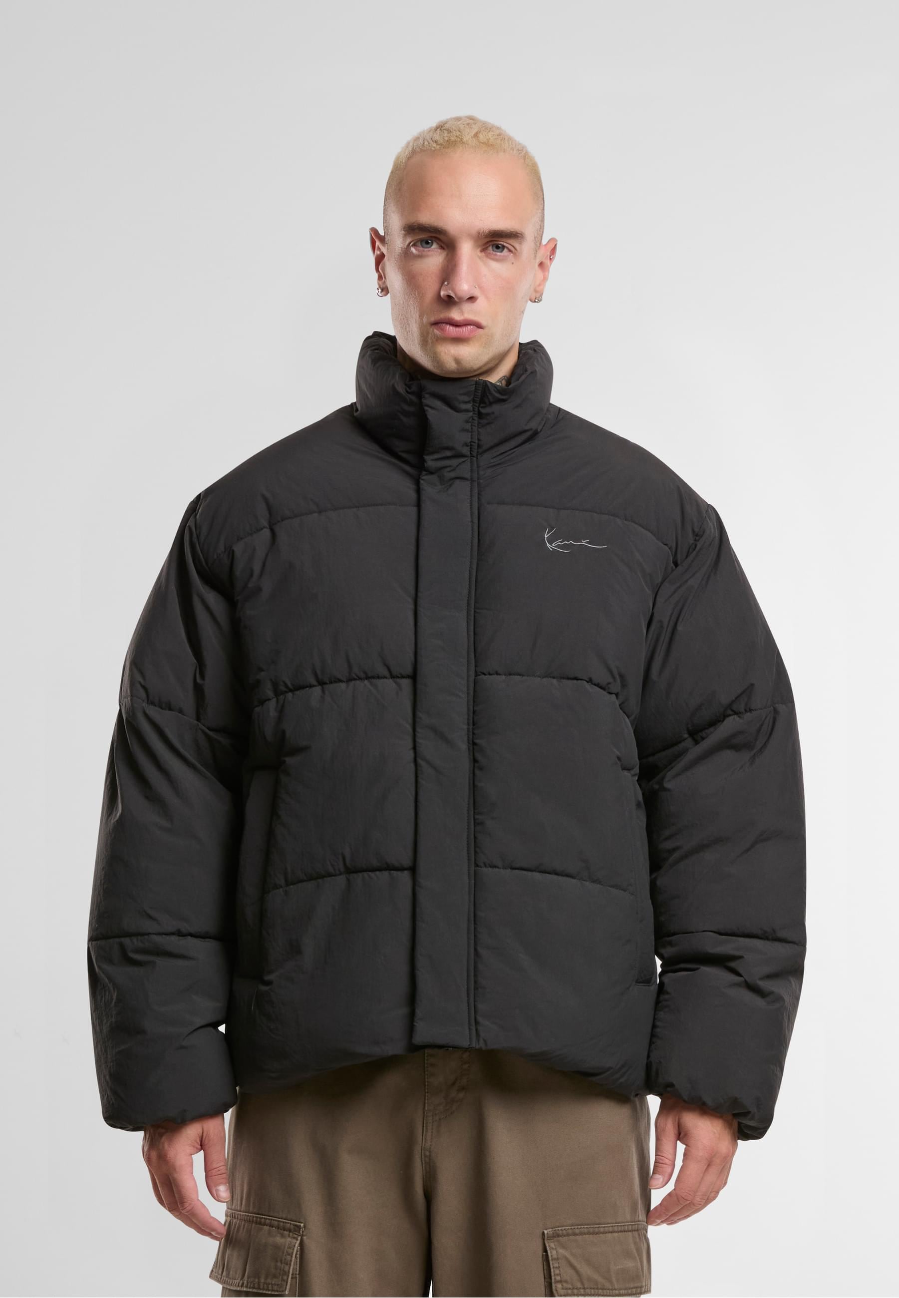 Karl Kani Winterjacke »Karl Kani Karl Kani Small Signature Puffer Jacket« 1 Stk. tlg. ohne Kapuze