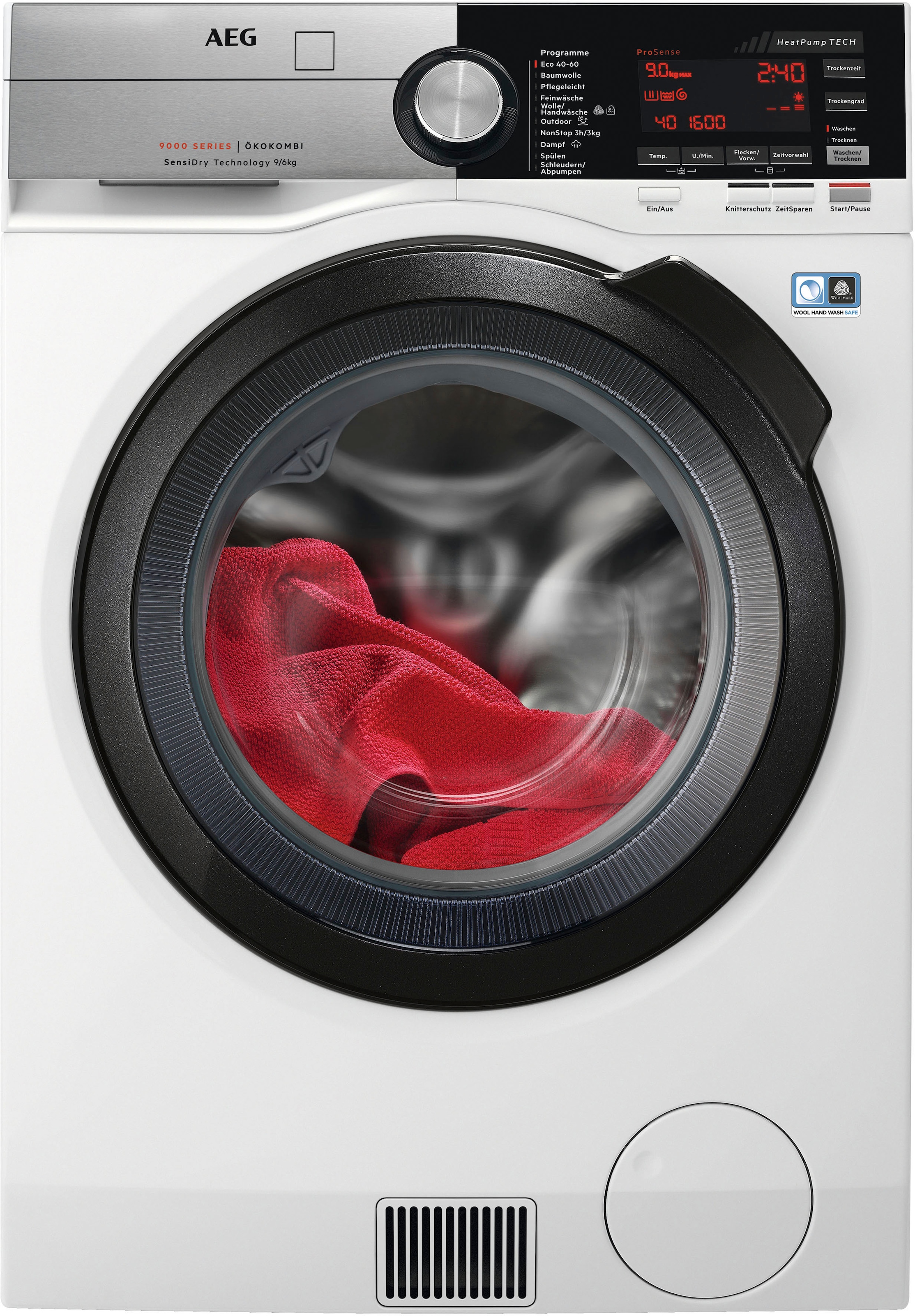 AEG Waschtrockner »L9WEF80690«, Serie 9000, Trocknet Wolle, Seide & Outdoor günstig online kaufen