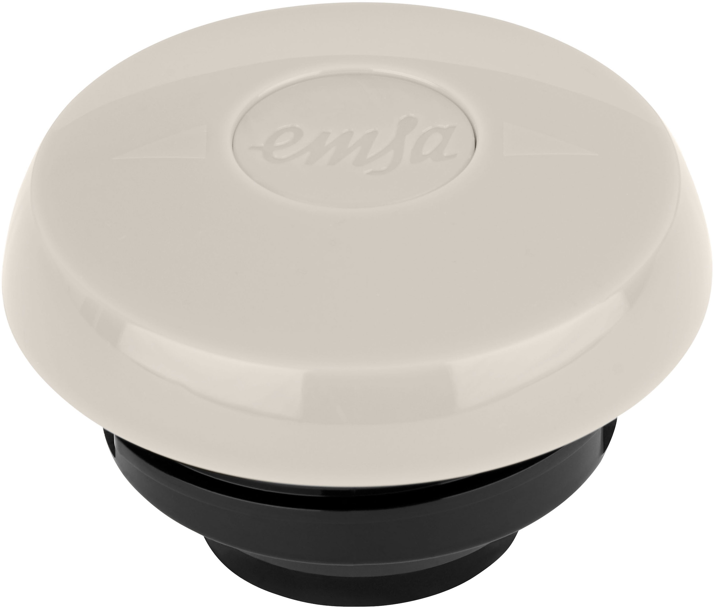 Emsa Isolierkanne »Samba«, 1 l, zeitloses Design, einfacher Knopfdruck, 24h kalt, 12h warm