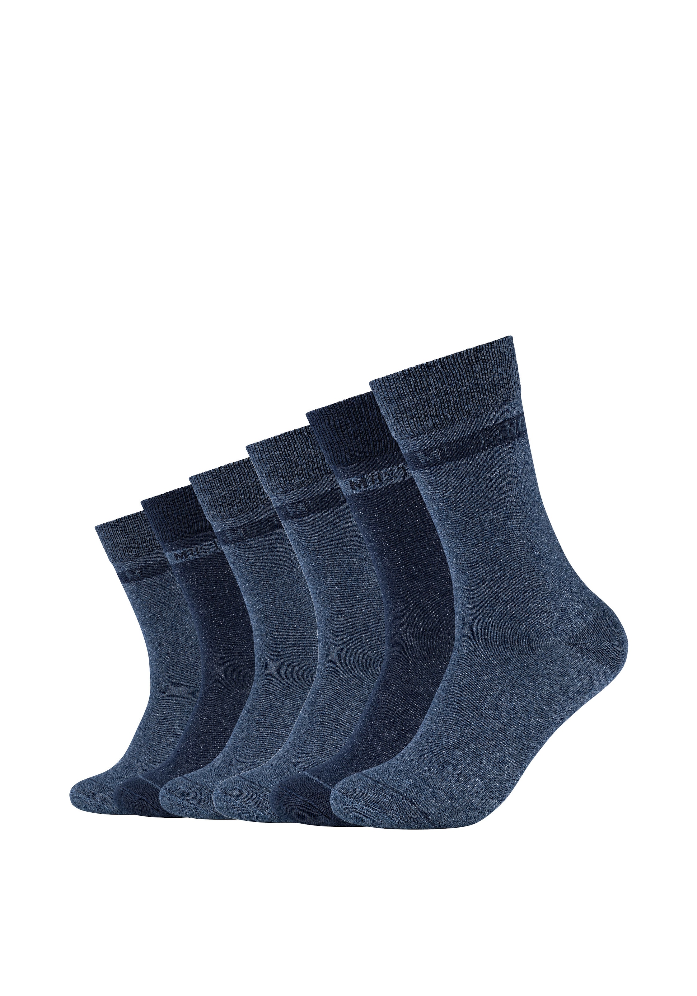 Socken, (6er Pack), mit Weicher und elastischer Komfortbund