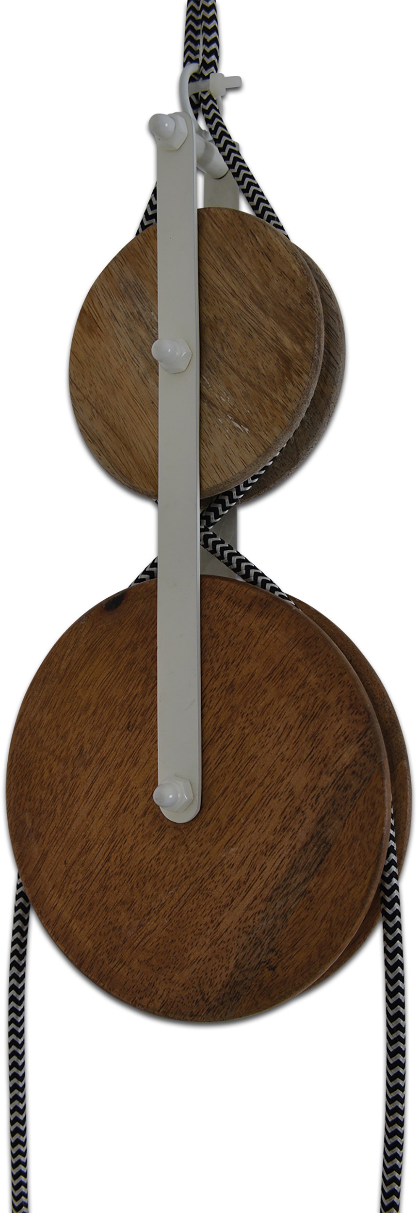 näve Pendelleuchte »Jaipur« E27 Holzelement aus Mangobaum elfenbeinfarbene günstig online kaufen