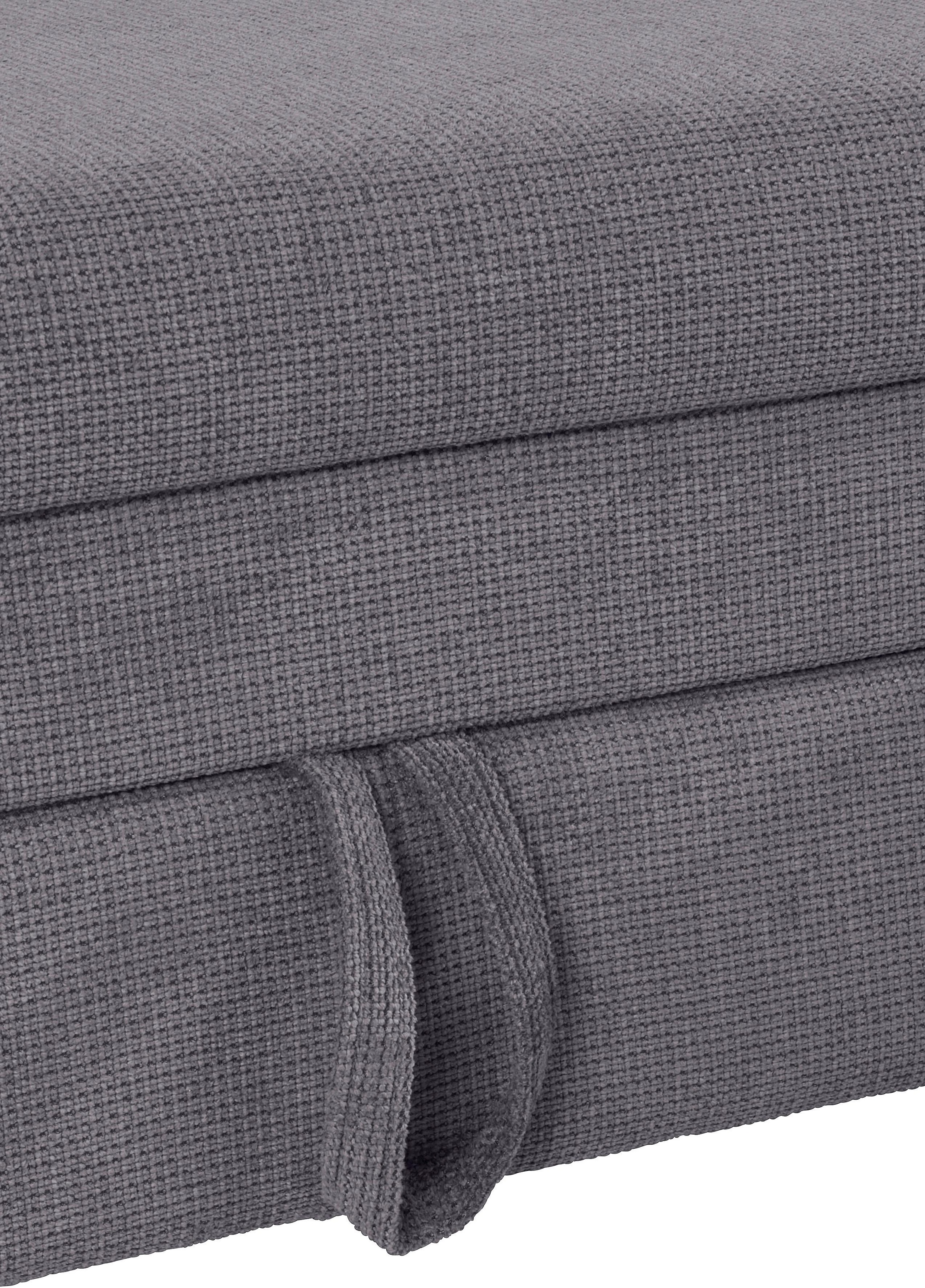 COTTA Ecksofa »Sammy L-Form«, mit Kopfteilverstellung, wahlweise mit Bettfunktion & Bettkasten