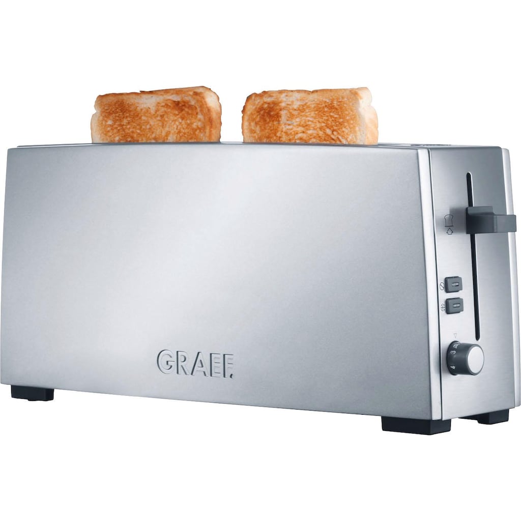Graef Toaster »TO 90«, 1 langer Schlitz, 880 W