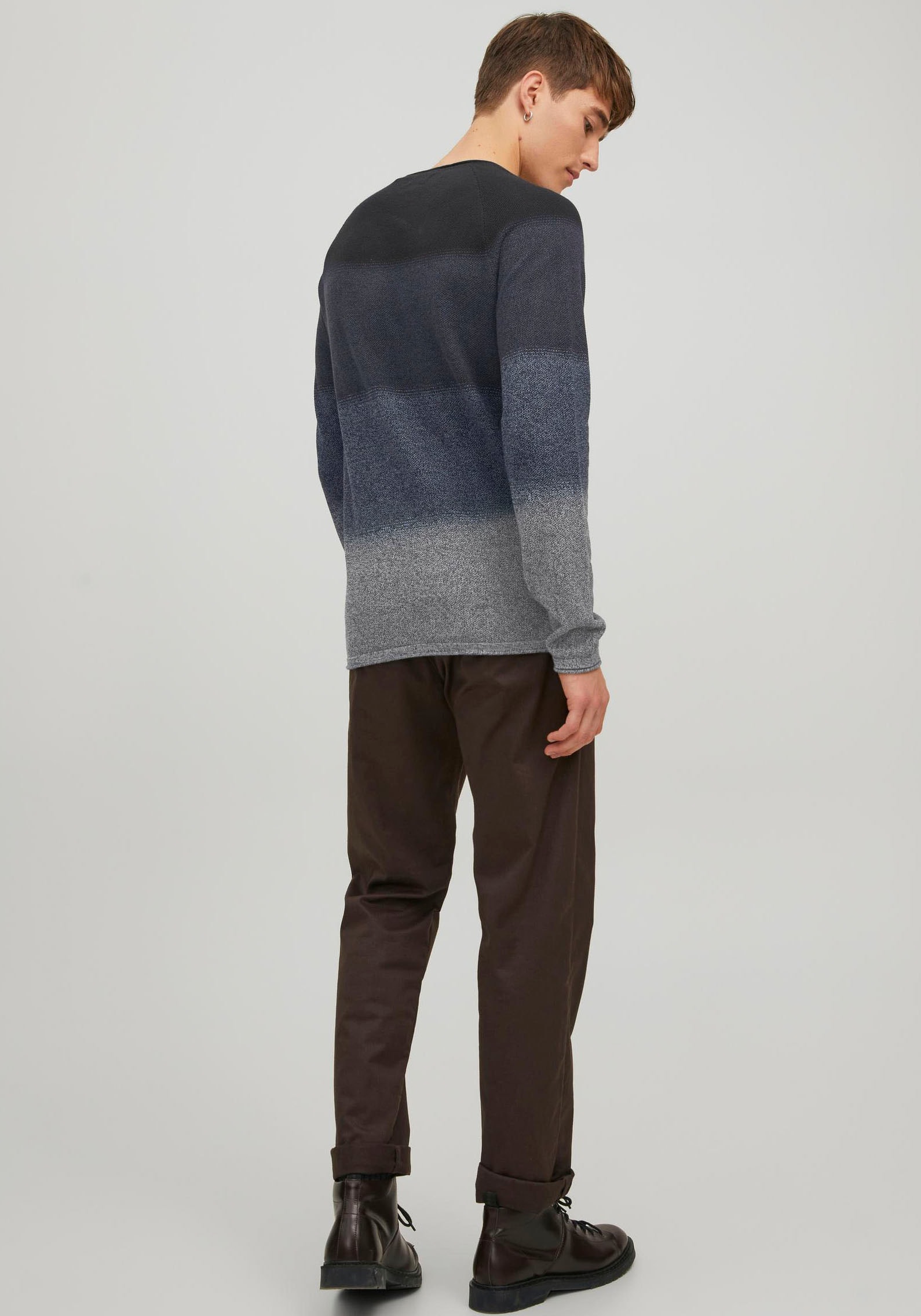 Jack & Jones Rundhalspullover »HILL KNIT«