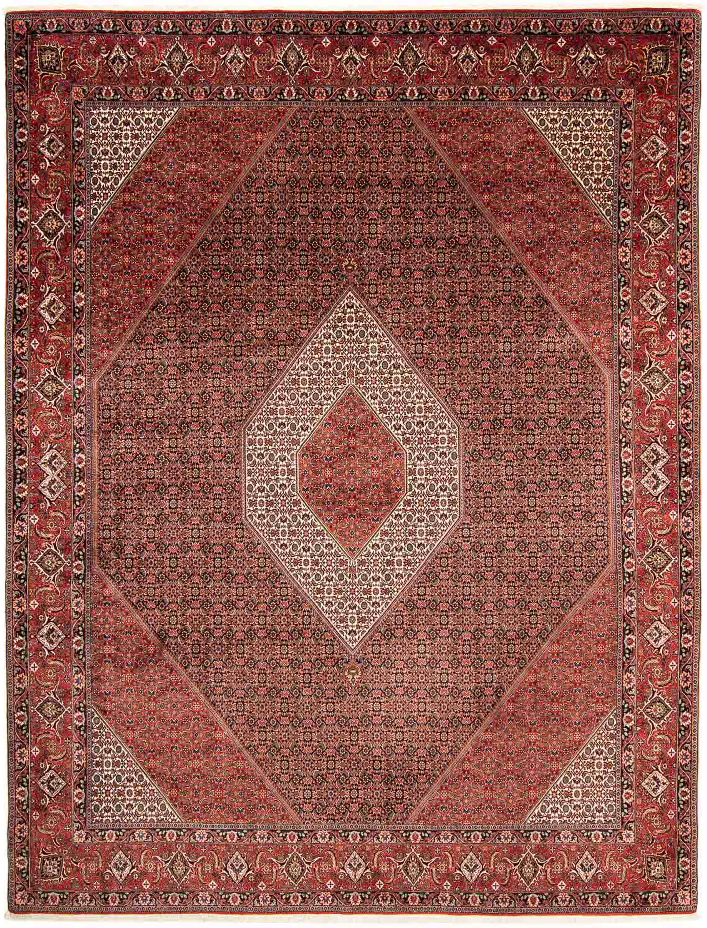 morgenland Orientteppich »Perser - Bidjar - 394 x 302 cm - hellrot«, rechte günstig online kaufen