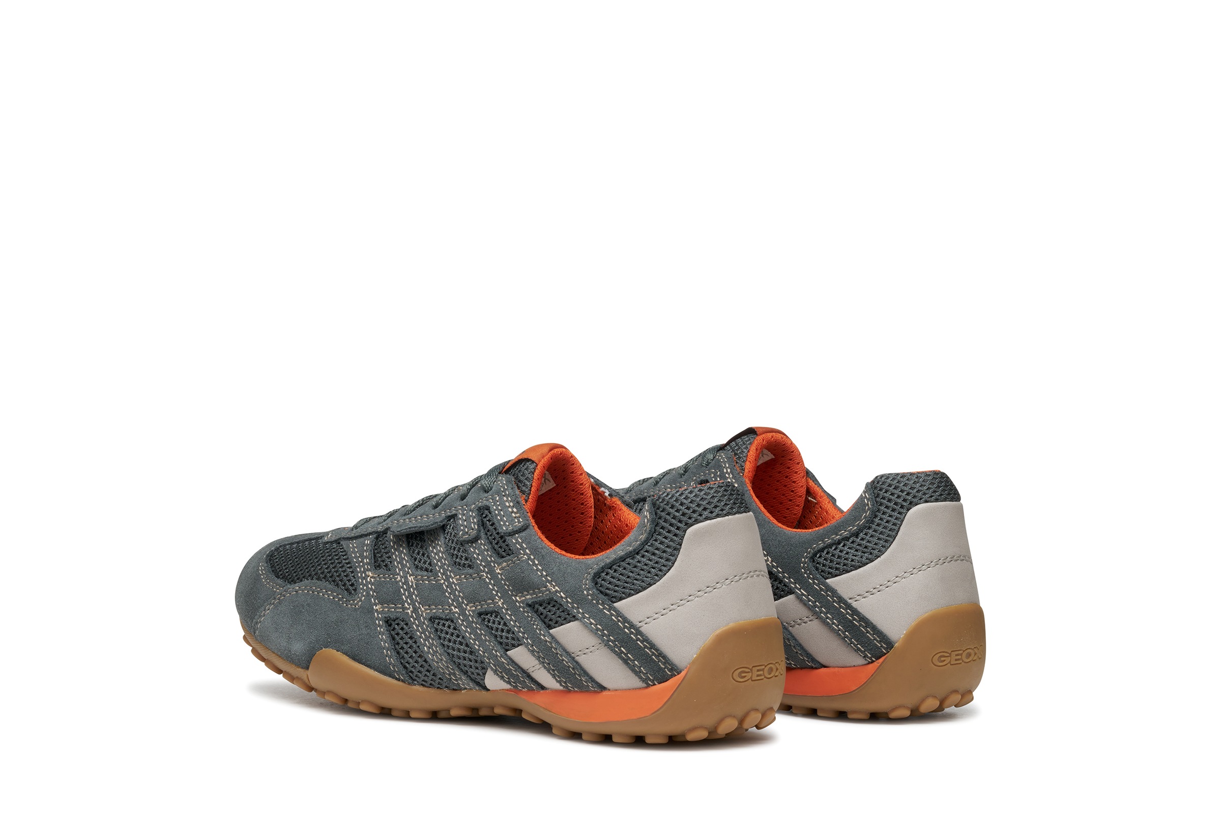 Geox Schnürschuh »U SNAKE ORIGINAL«  , Schnürschuh, Freizeitschuh, Trekking Sneaker mit Lederinnensohle